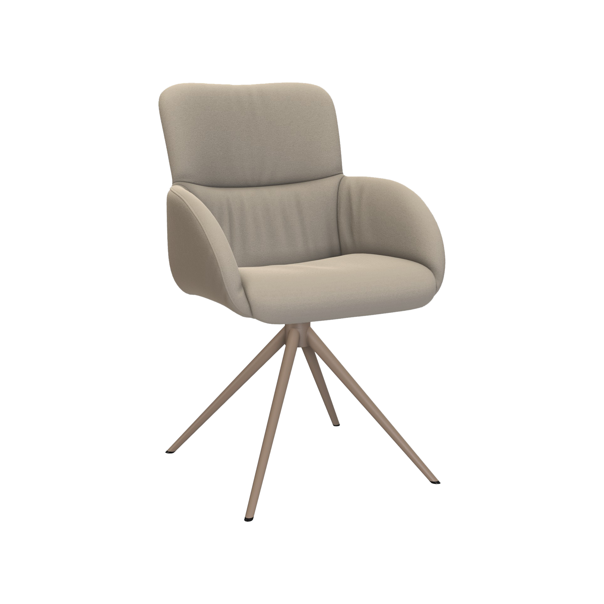 Bert Plantagie Armlehnstuhl Ruby Bezug Gaucho Almond Gestell Oyster White Bert Plantagie Armlehnstuhl Ruby Bezug Gaucho Almond Gestell Oyster White