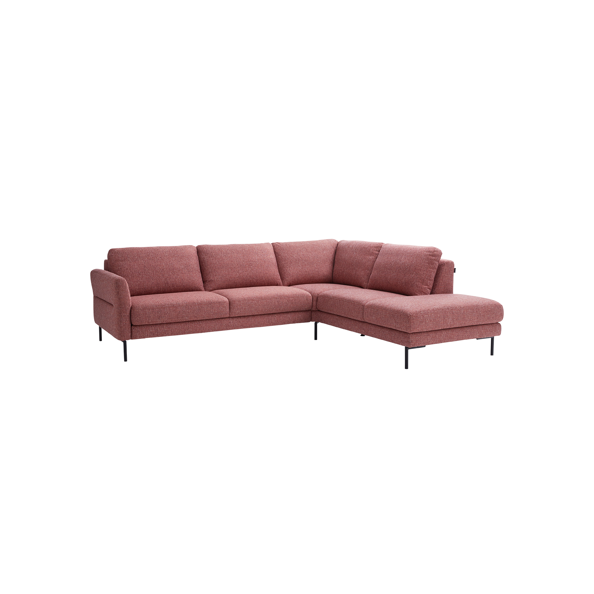 Contur Ecksofa Enna mit motorischer Sitztiefenverstellung Rosa Contur Ecksofa Enna mit motorischer Sitztiefenverstellung Rosa