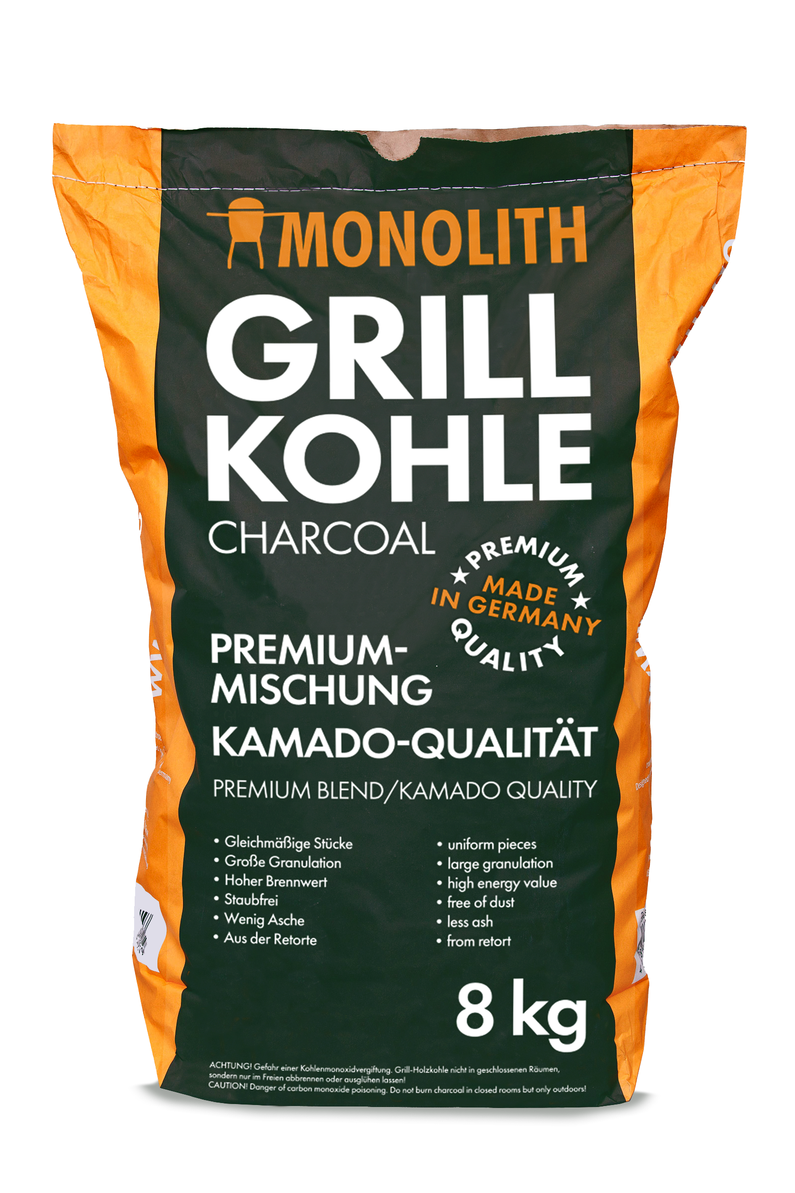 Monolith Grillkohle 8kg