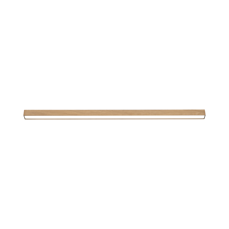 Deckenleuchte PURE Lines Straight Holz-Natur
