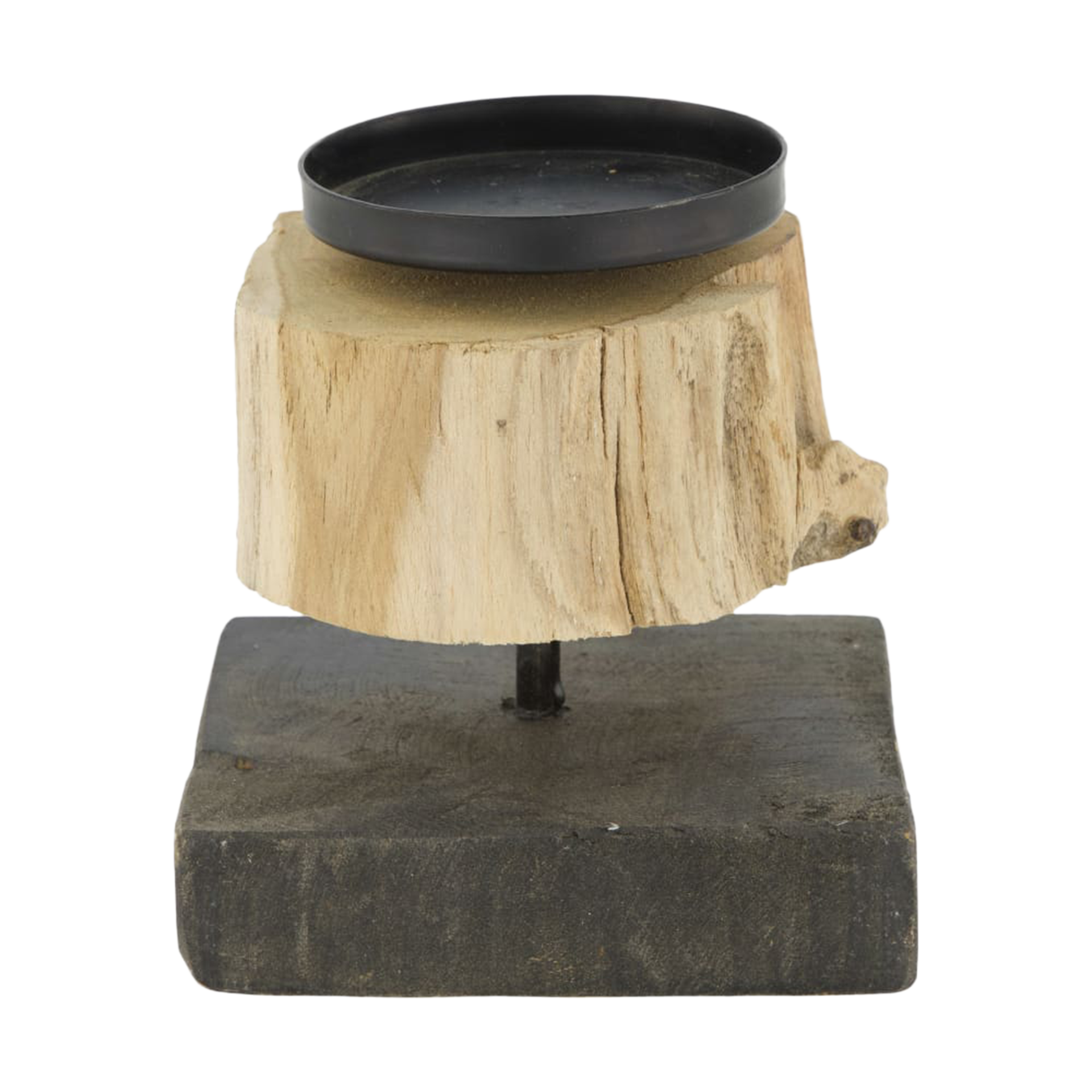 Kerzenhalter Nature Natur-Schwarz Kerzenhalter Nature Natur-Schwarz