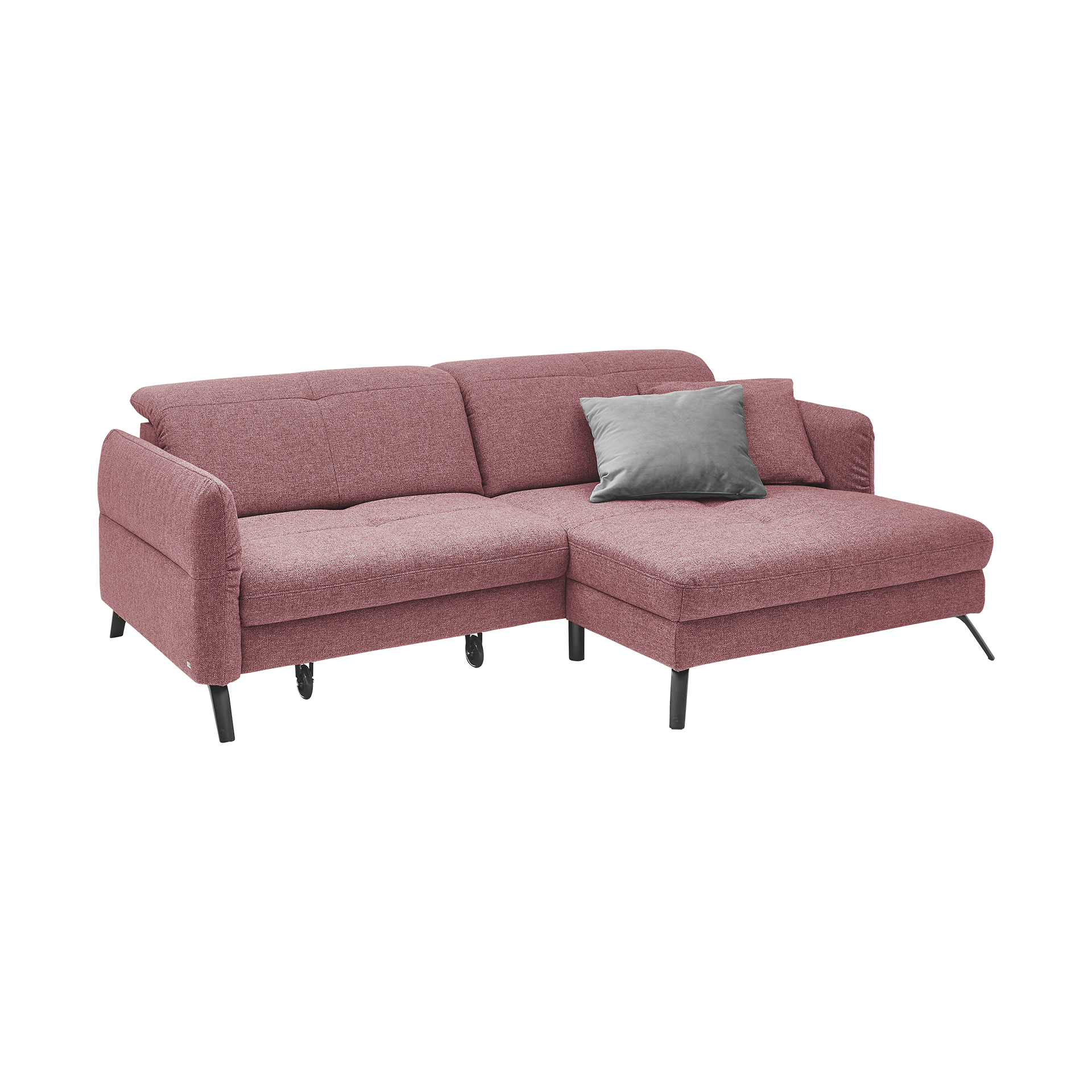set one by Musterring Ecksofa SO 4400 Rot Ottomane rechts set one by Musterring Ecksofa SO 4400 Rot Ottomane rechts