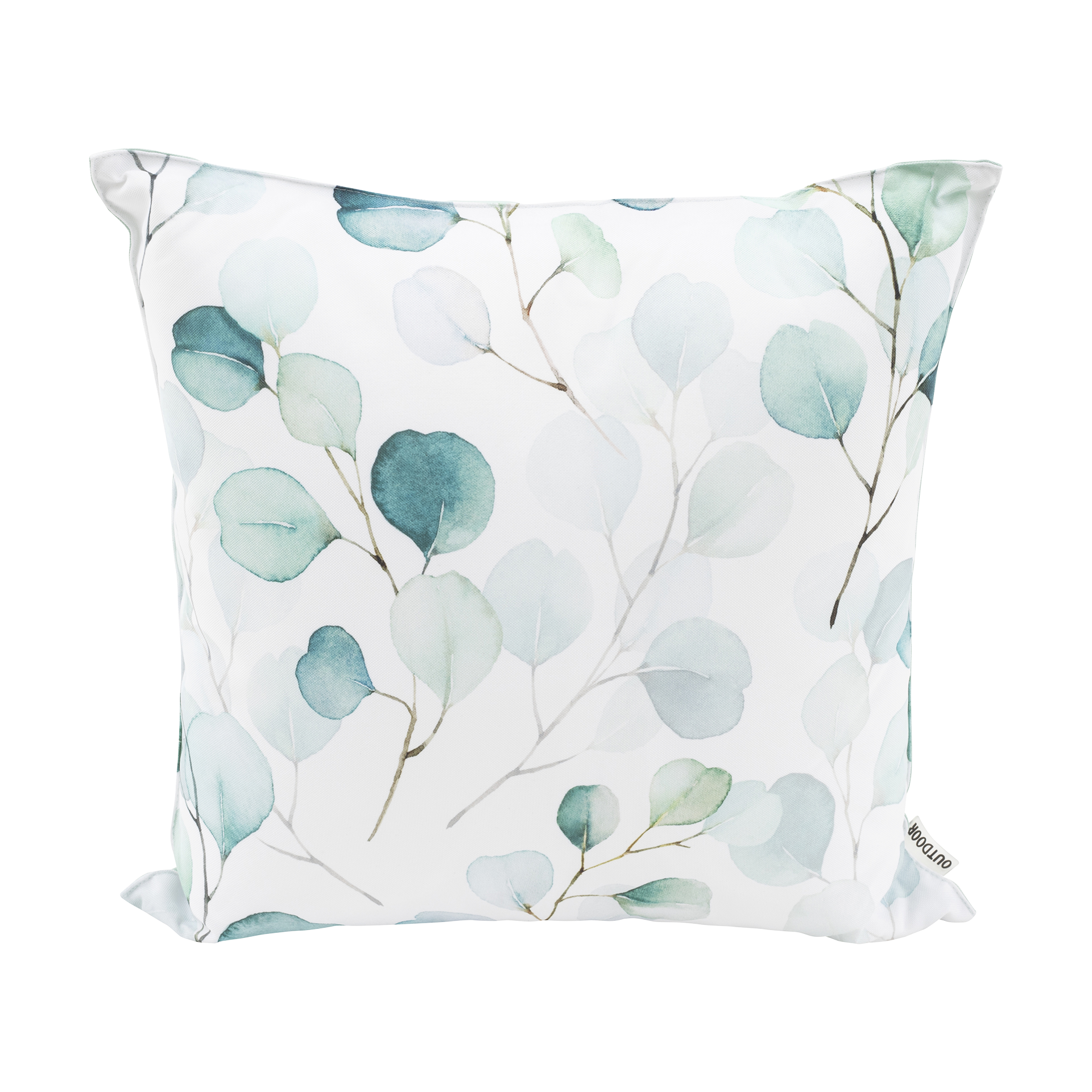 Outdoor-Kissen Eucalyptus White Blue 45x45cm