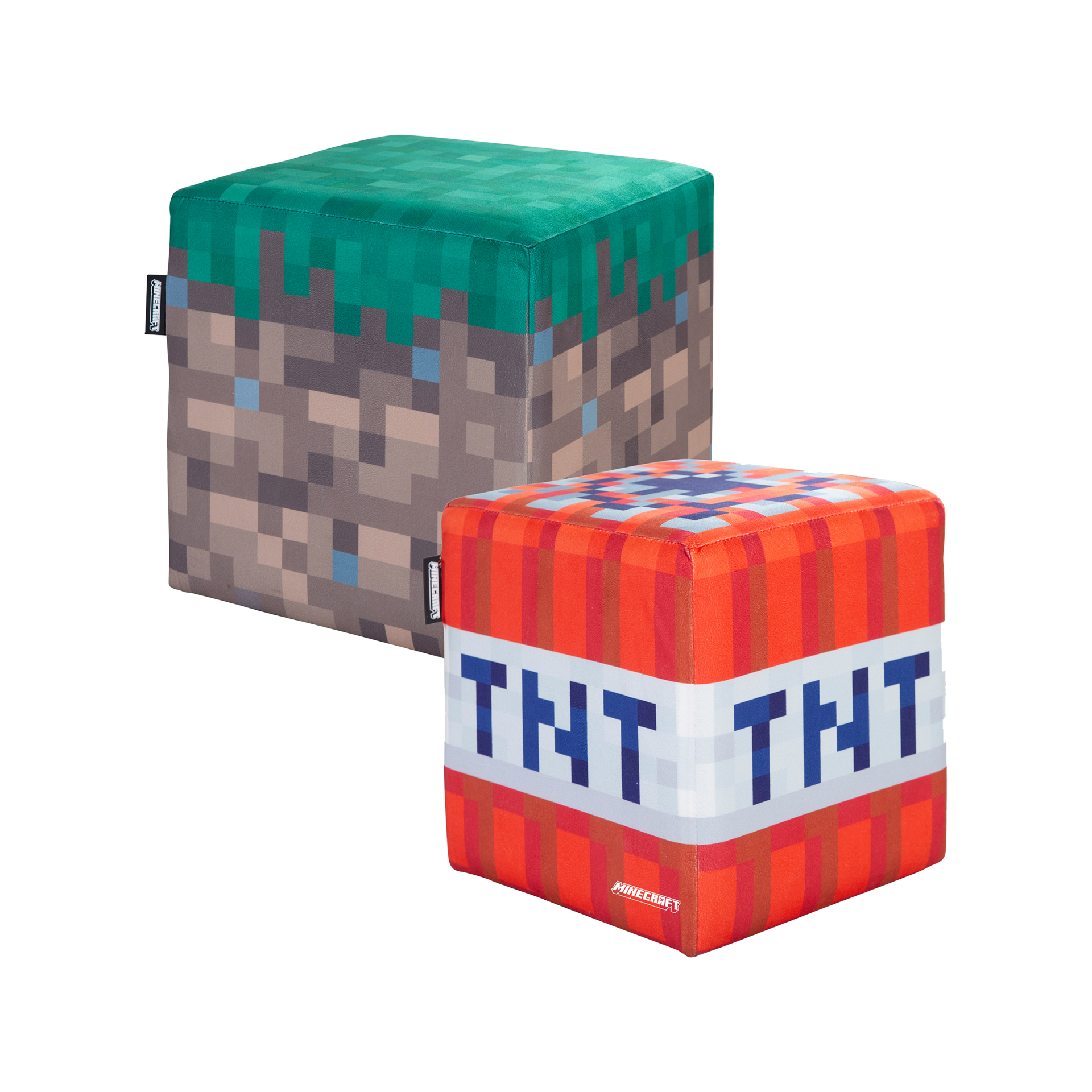 Minecraft Hocker MC 2-teilig Mehrfarbig