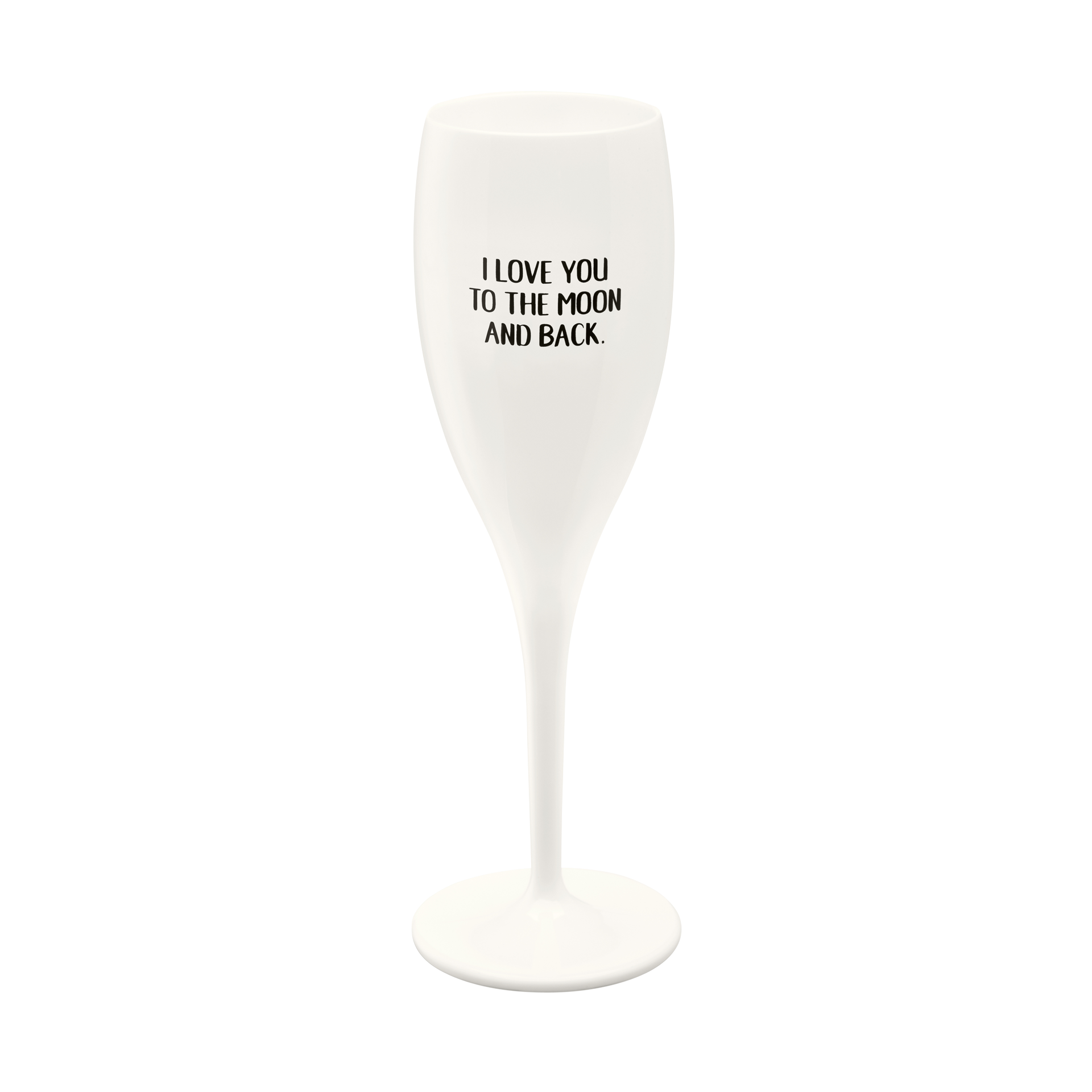 Glas CHEERS No. 1 white