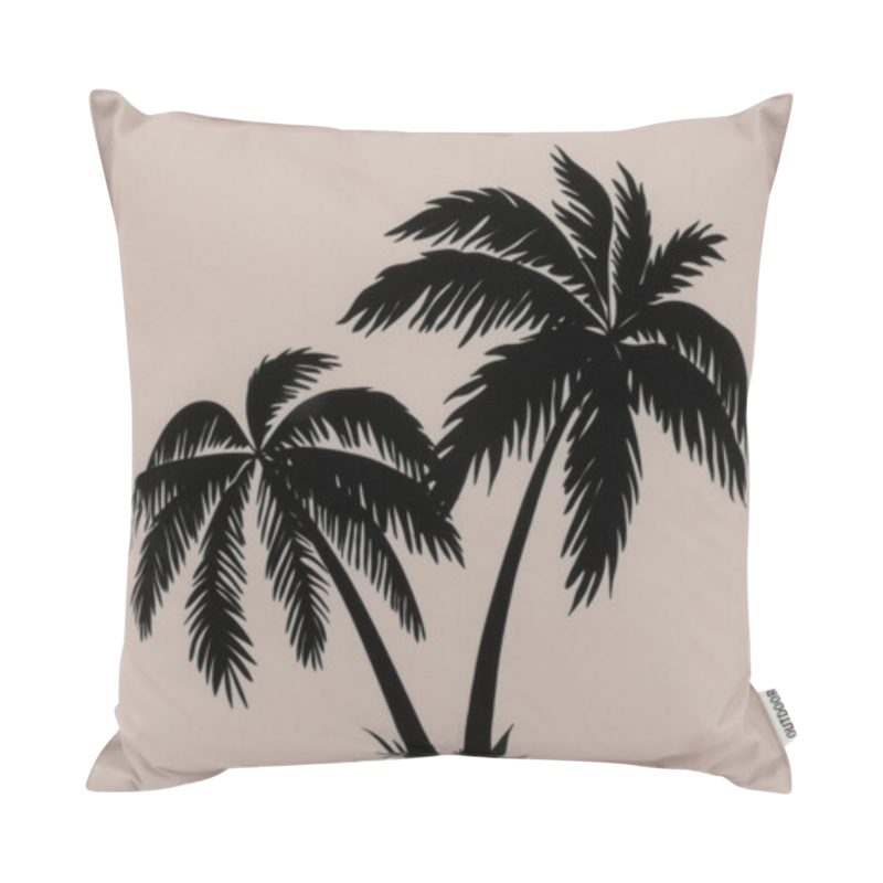 Outdoor-Kissen Palme Schwarz 45x45cm Outdoor-Kissen Palme Schwarz 45x45cm