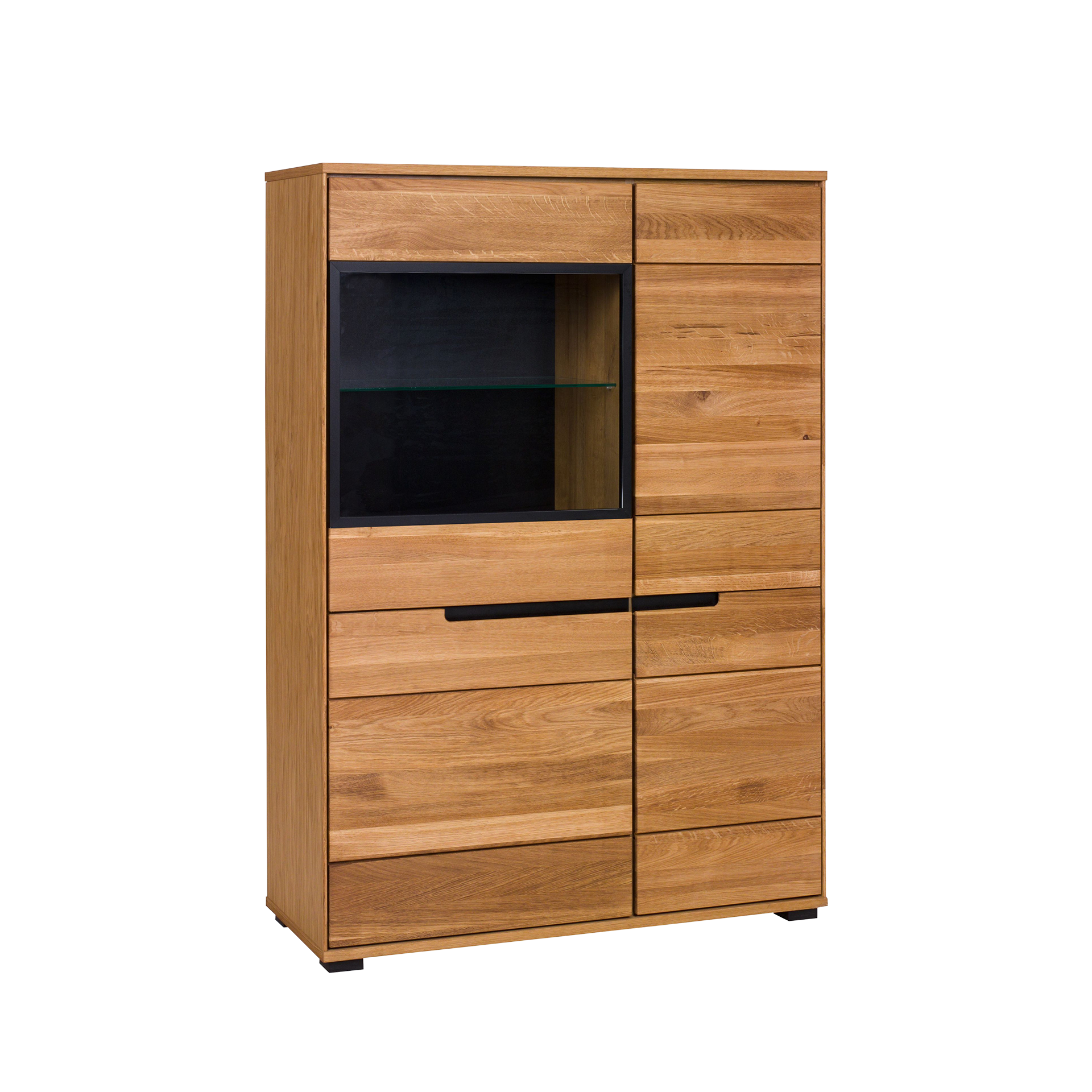 Novofurn Vitrine Edma Eichefarben