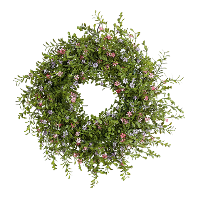 Kunstpflanze Blütenkranz Rose