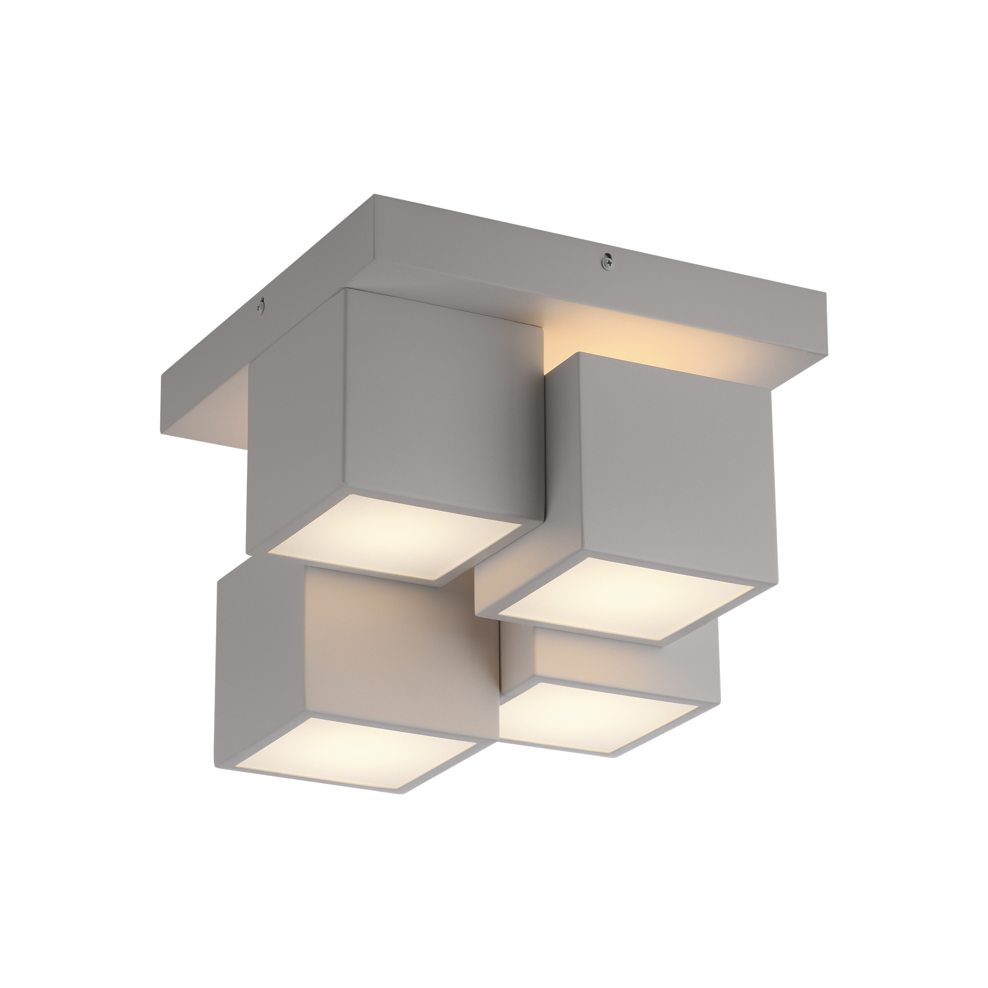 Deckenleuchte TETRIS Weiß Grau Deckenleuchte TETRIS Weiß Grau