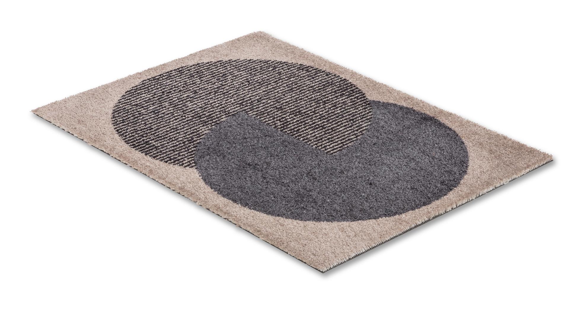SCHÖNER WOHNEN-Kollektion Fußmatte Manhattan 67x100 Beige-Anthrazit SCHÖNER WOHNEN-Kollektion Fußmatte Manhattan 67x100 Beige-Anthrazit