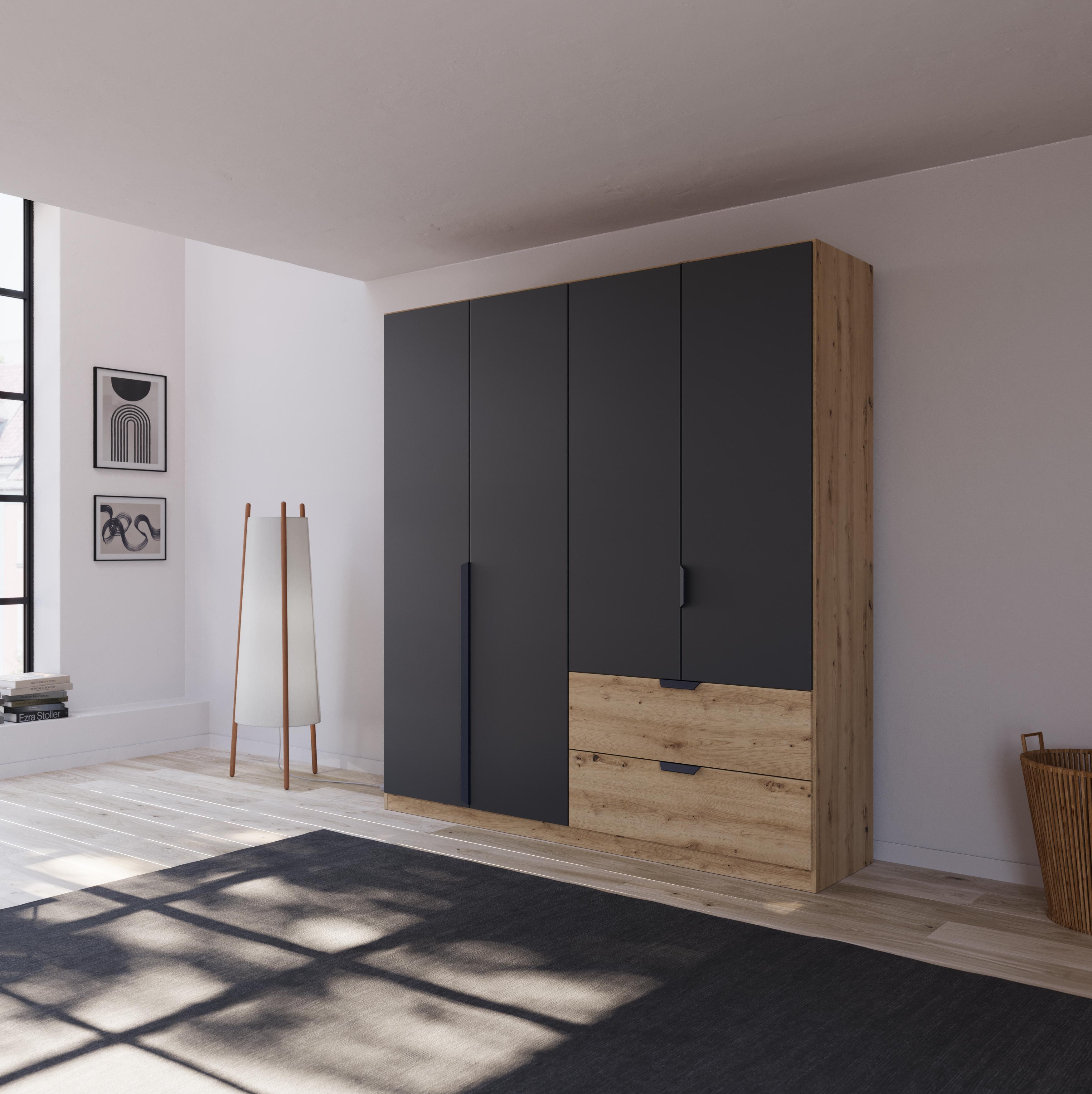 Drehtürenschrank Wildwest 4-türig Grau 54*181*210 Drehtürenschrank Wildwest 4-türig Grau 54*181*210