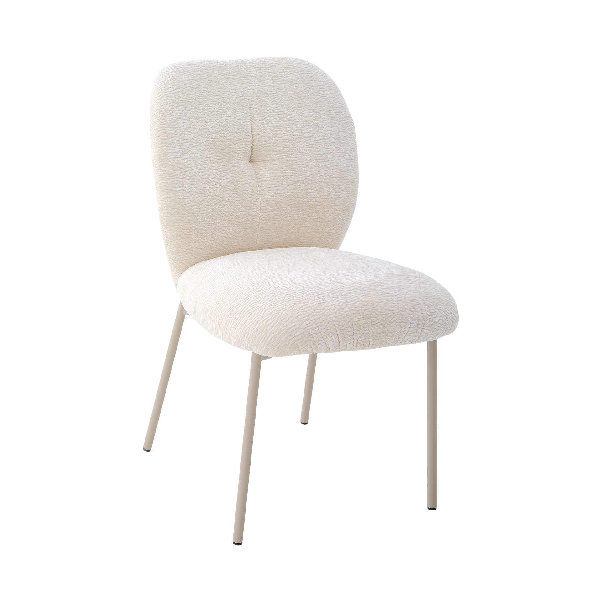Stuhl Juan Bezug Beige, Gestell Beige Stuhl Juan Bezug Beige, Gestell Beige