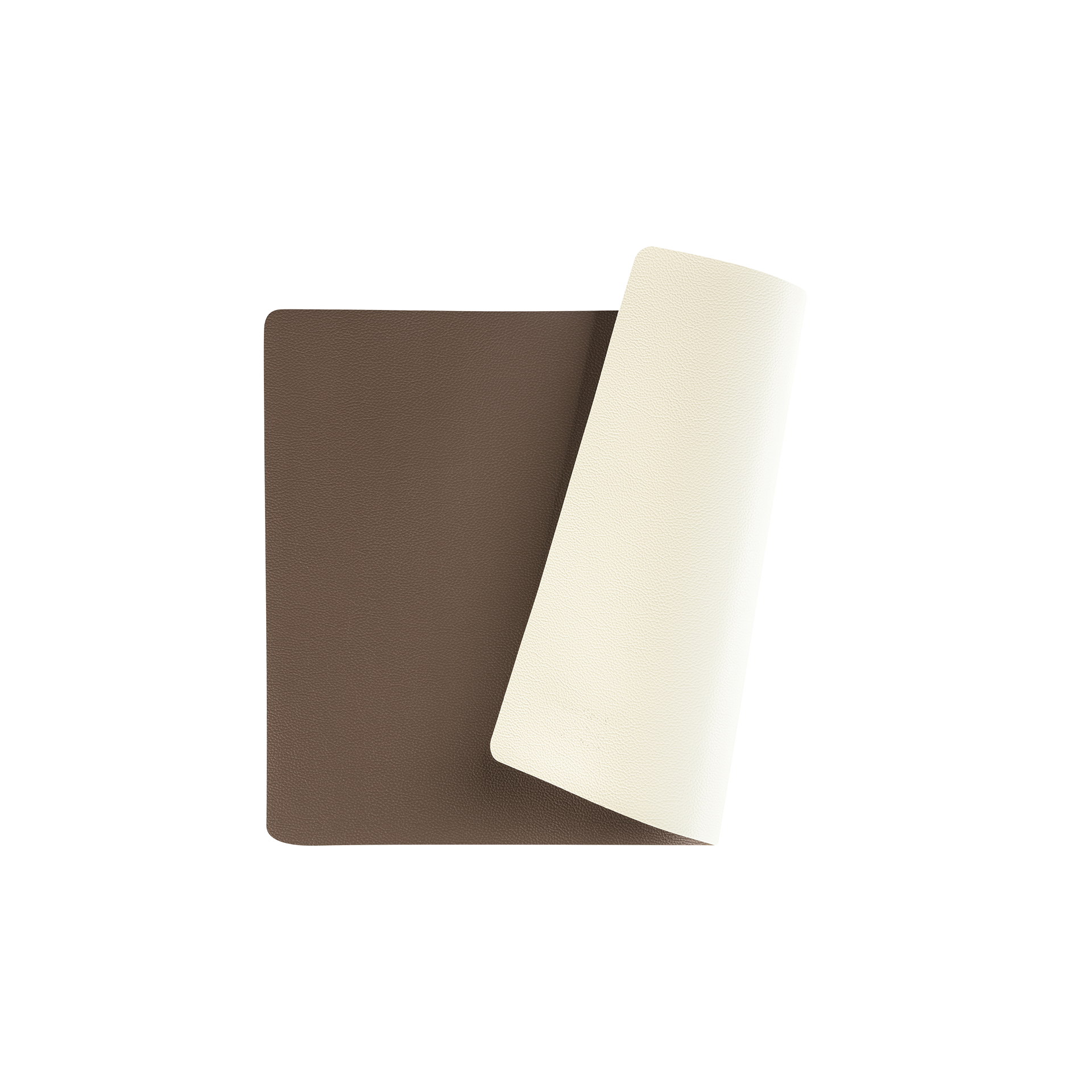 Tischset Loreto Weiß Braun Tischset Loreto Weiß Braun