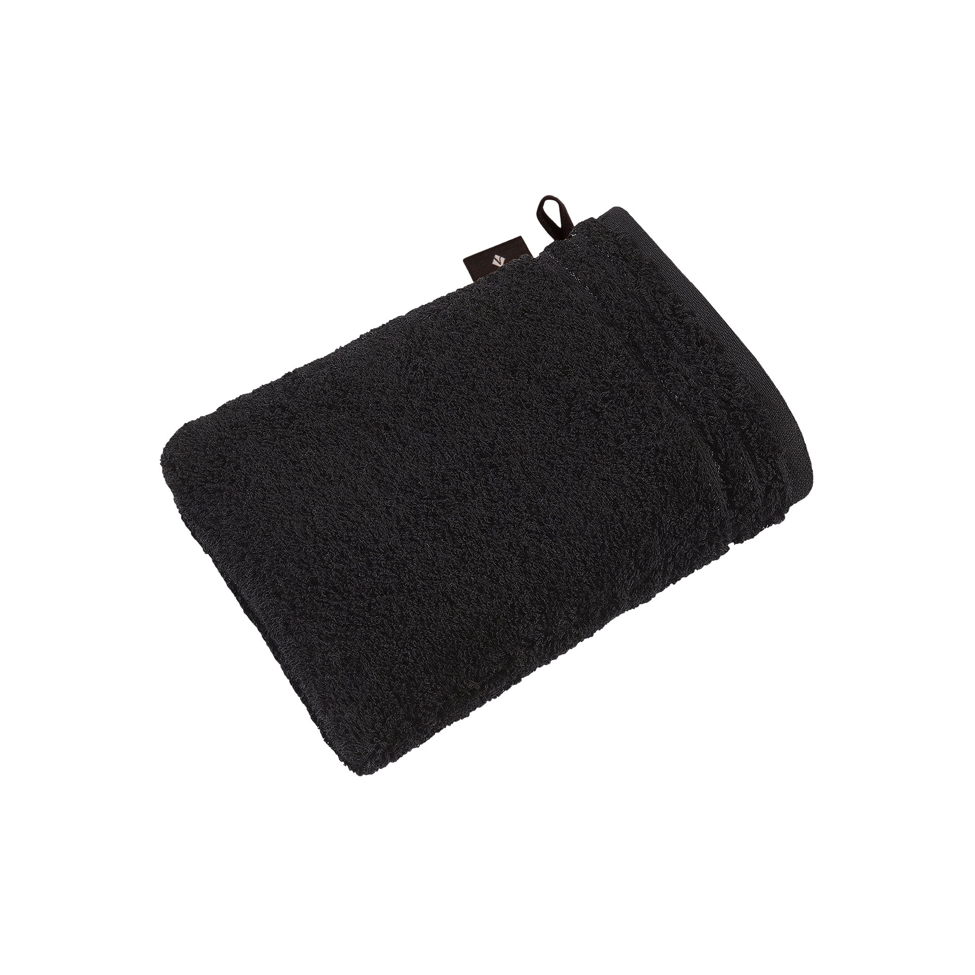 Vossen Waschhandschuh Calypso Feeling Schwarz 16x22cm Vossen Waschhandschuh Calypso Feeling Schwarz 16x22cm