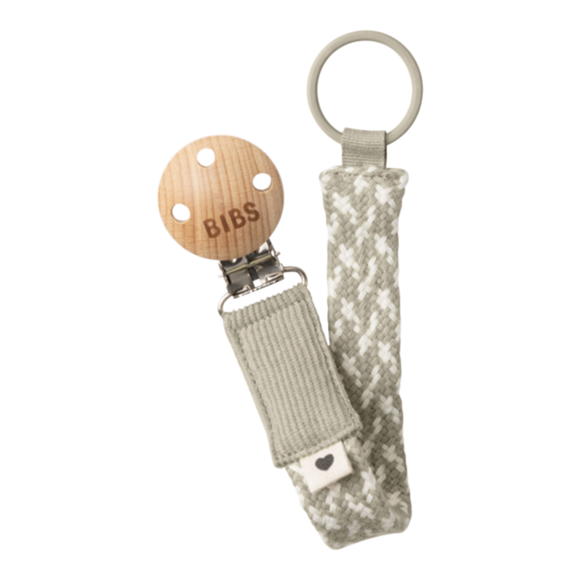 Schnullerkette BIBS Sand & Ivory Schnullerkette BIBS Sand & Ivory