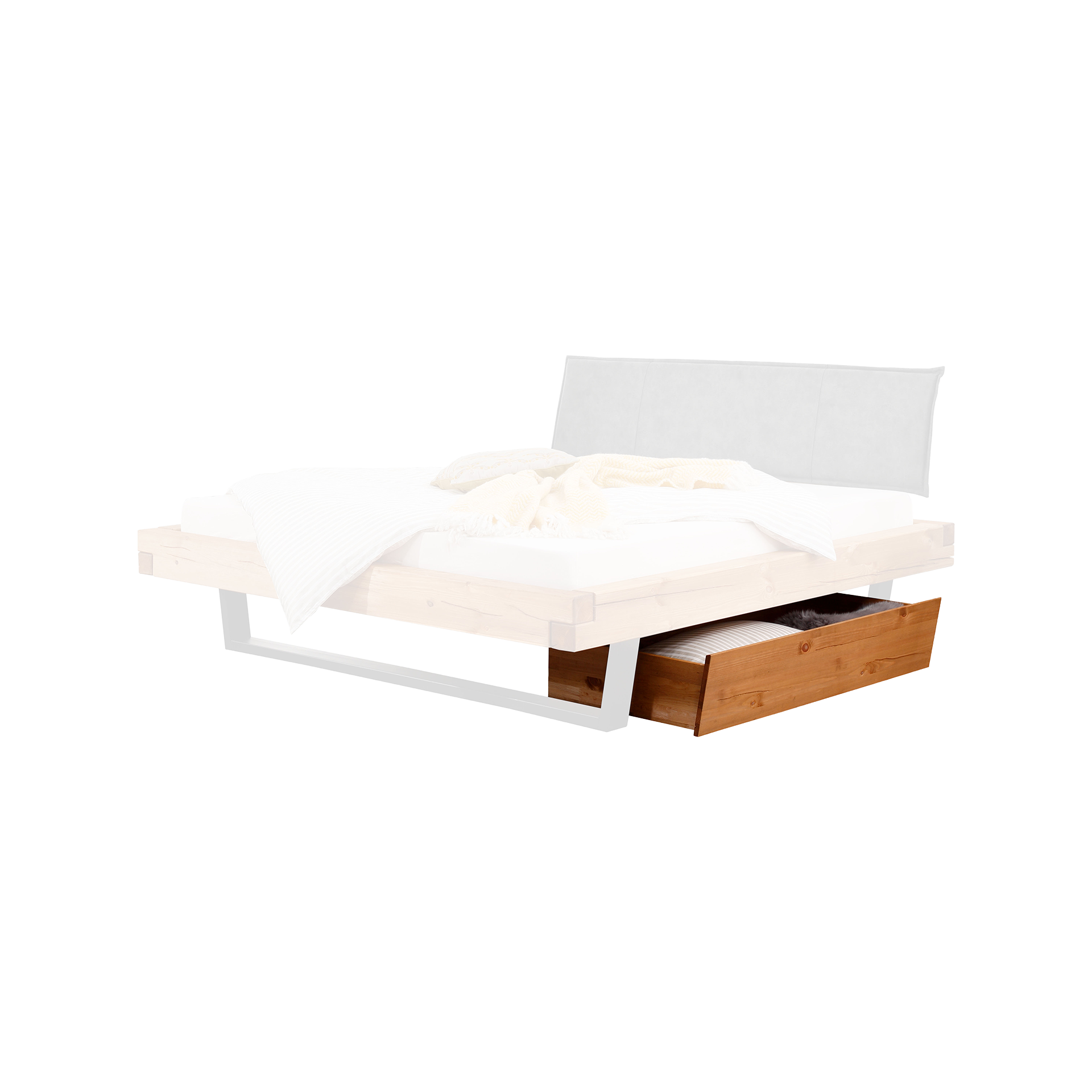 Bett Benny Rahmen Eichefarben Fußteil Schwarz Kopfteil Anthrazit 140x200 cm Bett Benny Rahmen Eichefarben Fußteil Schwarz Kopfteil Anthrazit 140x200 cm