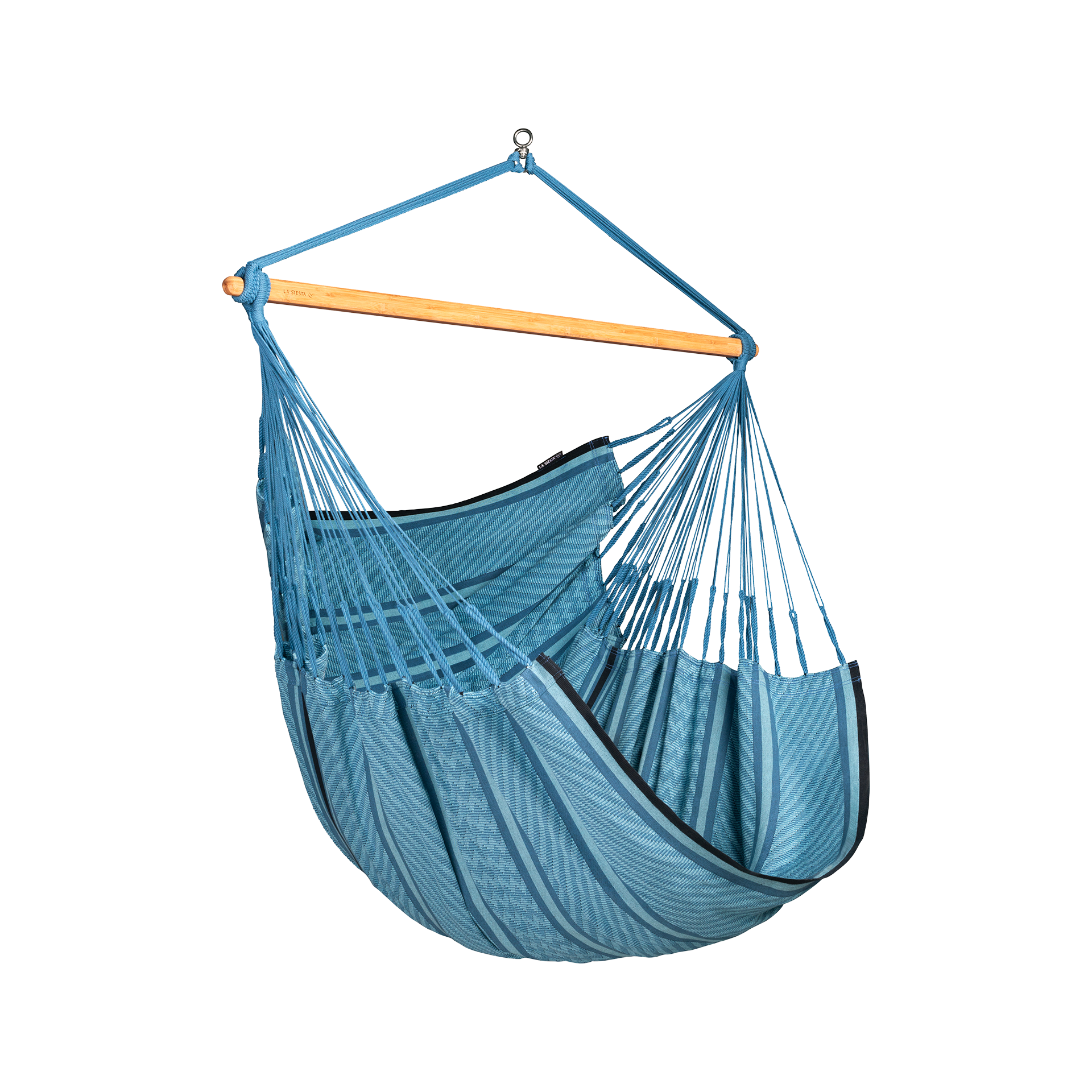 Hängesessel Habana Blau aus Bio-Baumwolle