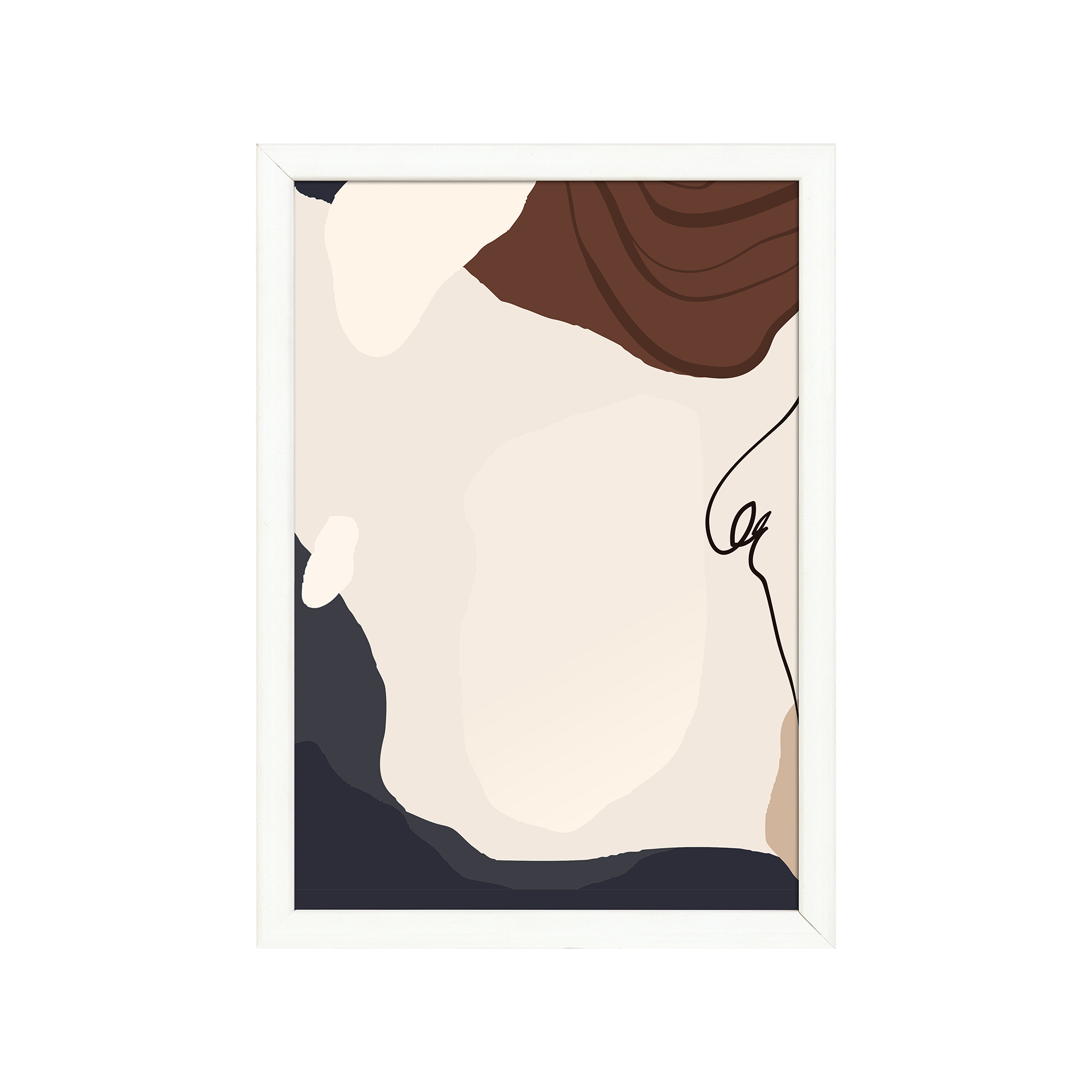 Bilderrahmen Madrid Weiß