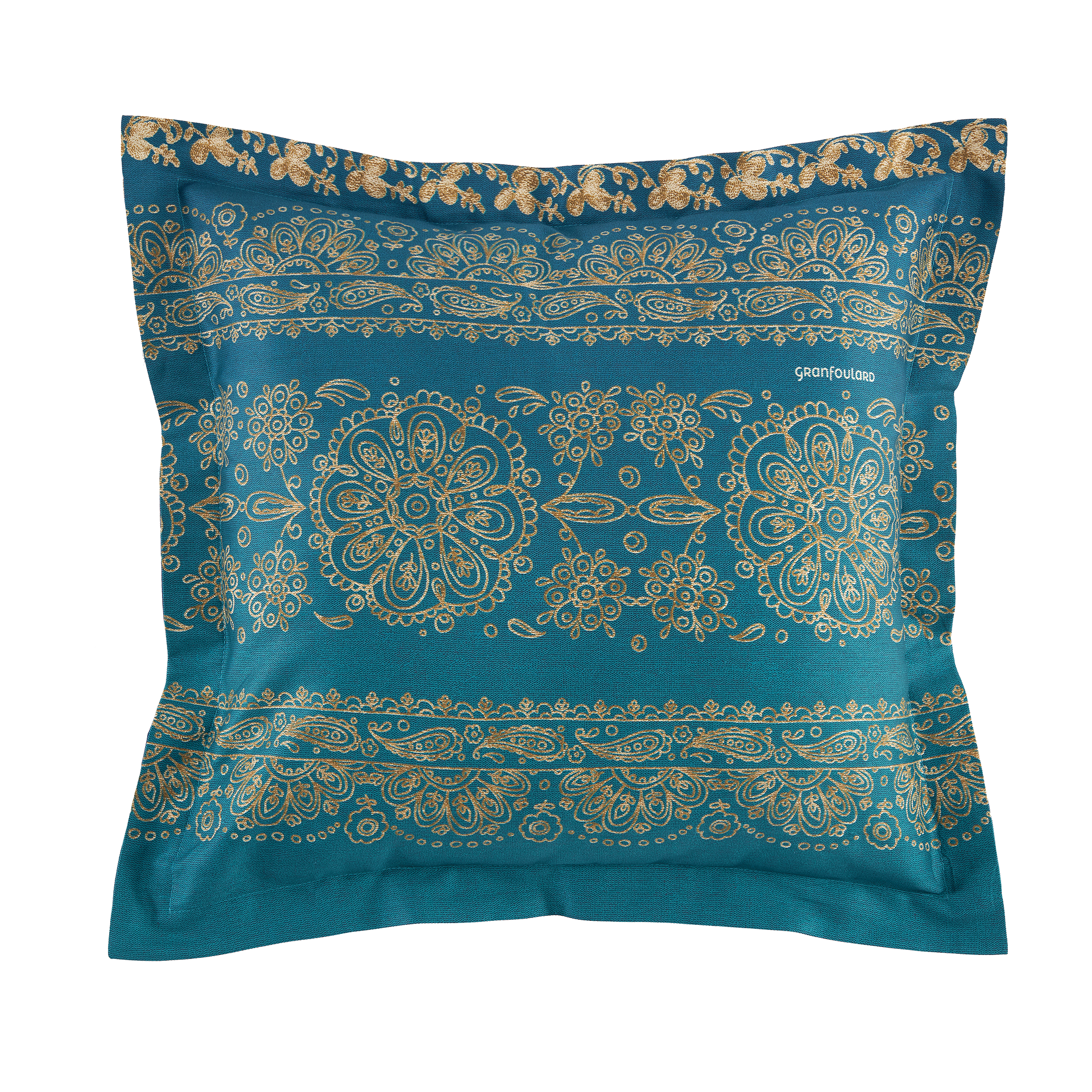 Kissenbezug Brenta 100% Baumwolle Blau 40x40cm Kissenbezug Brenta 100% Baumwolle Blau 40x40cm