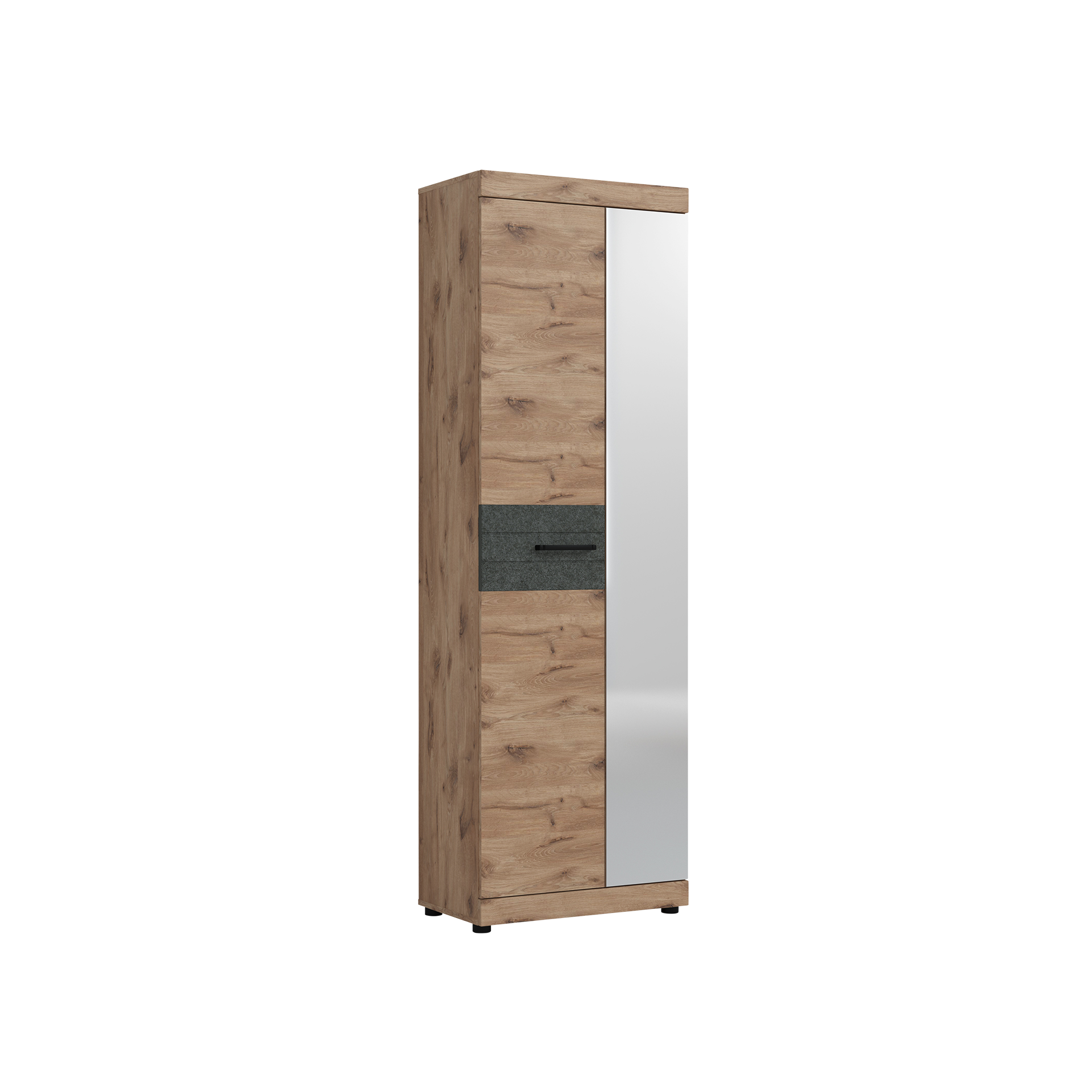 Garderobenschrank Wadita Eichefarben