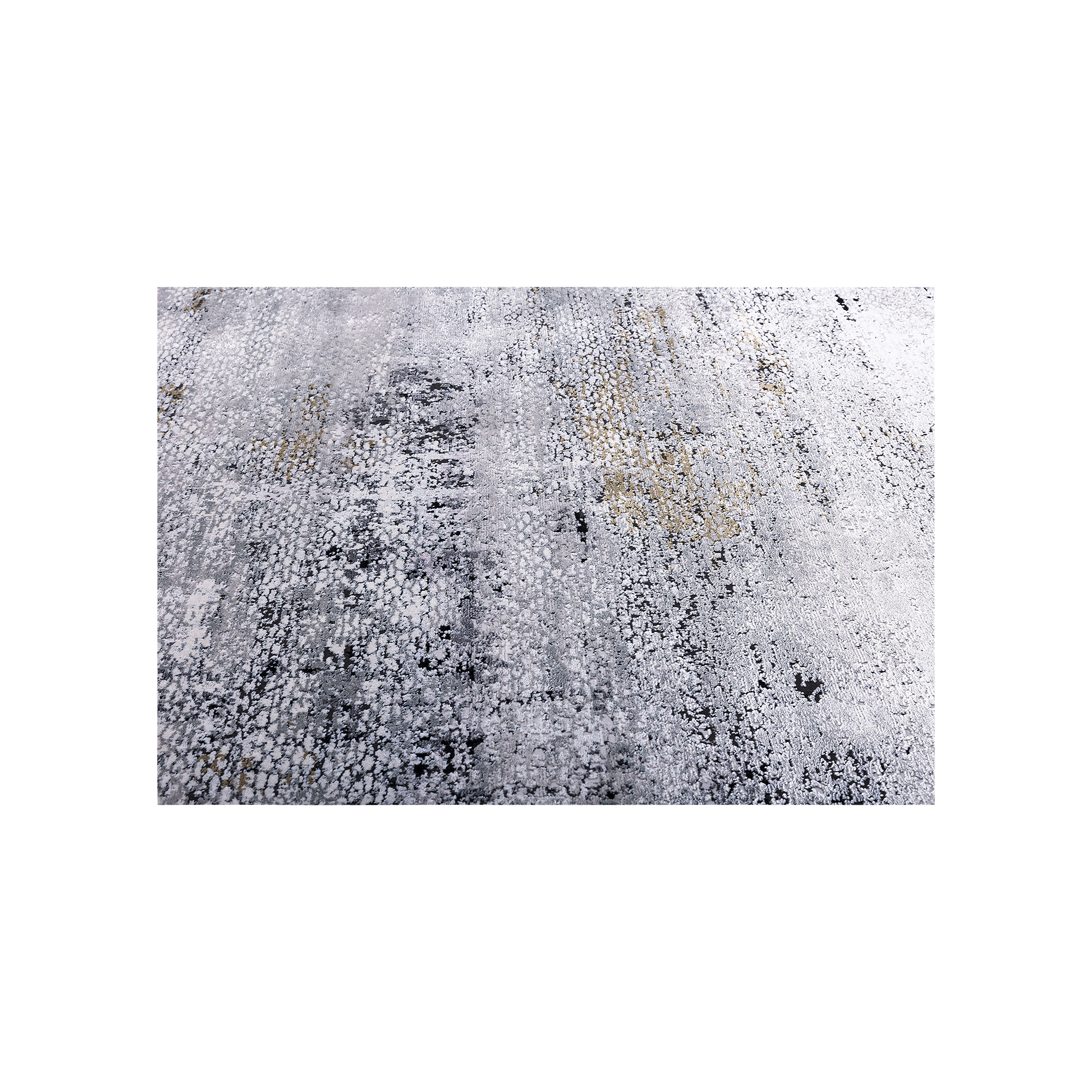Teppich Atlantis 80x150cm schwarz grau Teppich Atlantis 80x150cm schwarz grau