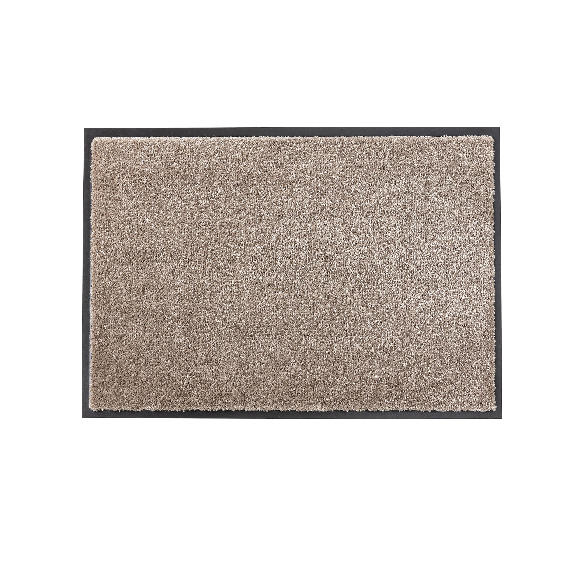 SCHÖNER WOHNEN-Kollektion Fußmatte Miami 50x70 Taupe uni