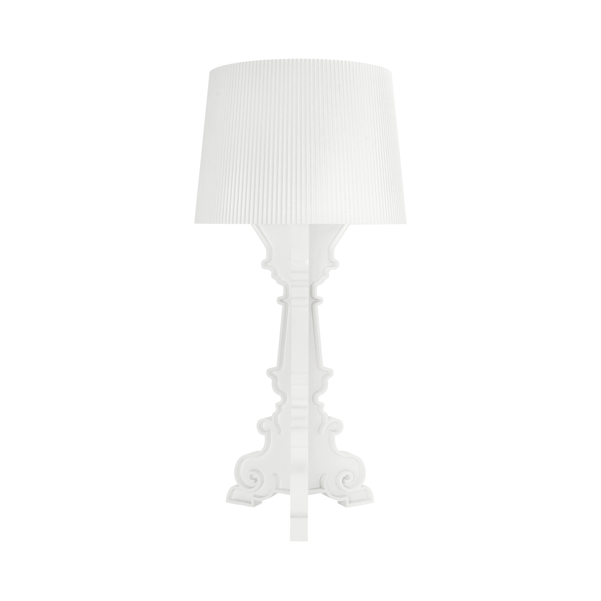 Kartell® Tischleuchte Bourgie Mat Weiß Kartell® Tischleuchte Bourgie Mat Weiß
