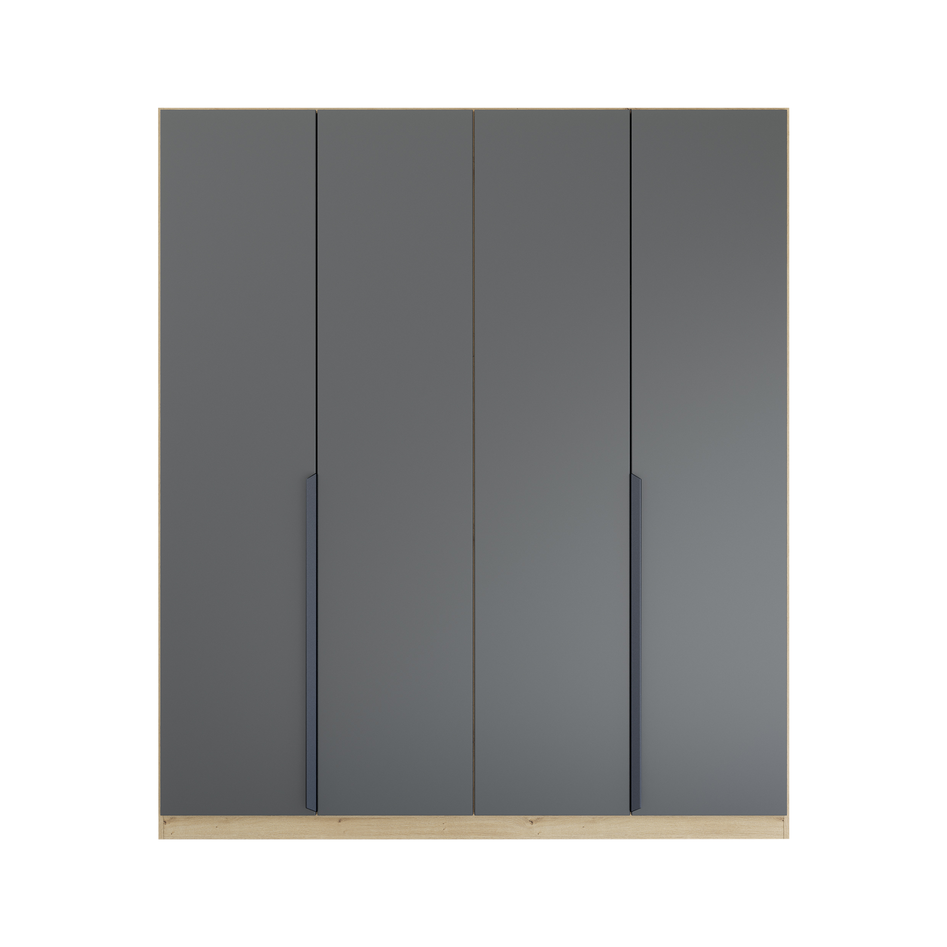 Drehtürenschrank Wildwest 4-türig Grau 524*181*210 Drehtürenschrank Wildwest 4-türig Grau 524*181*210