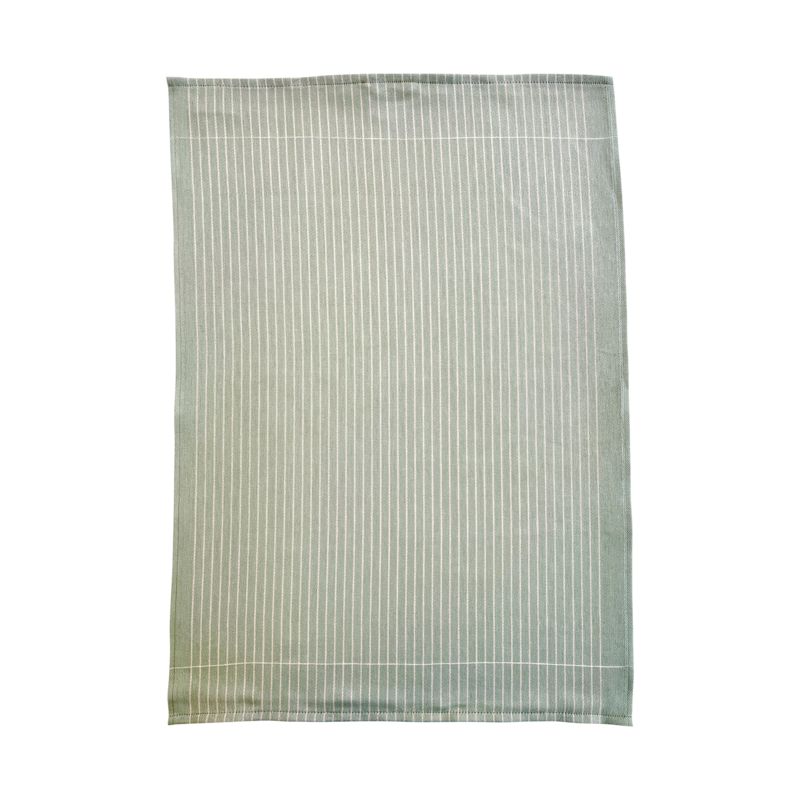 Geschirrhandtuch Nadelstreifen Piniengrün 50x70