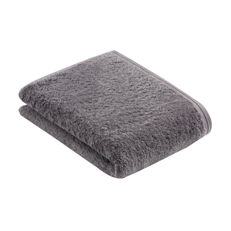 Vossen Duschtuch Vegan Life Dunkelgrau 67x140cm