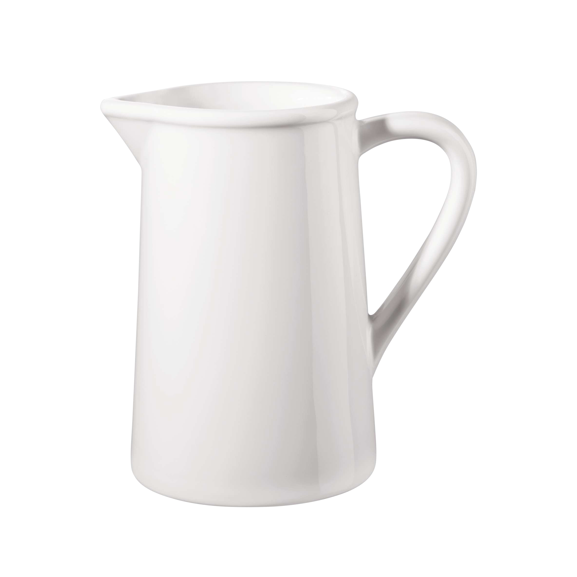 Milchkännchen Grande weiß glänzend