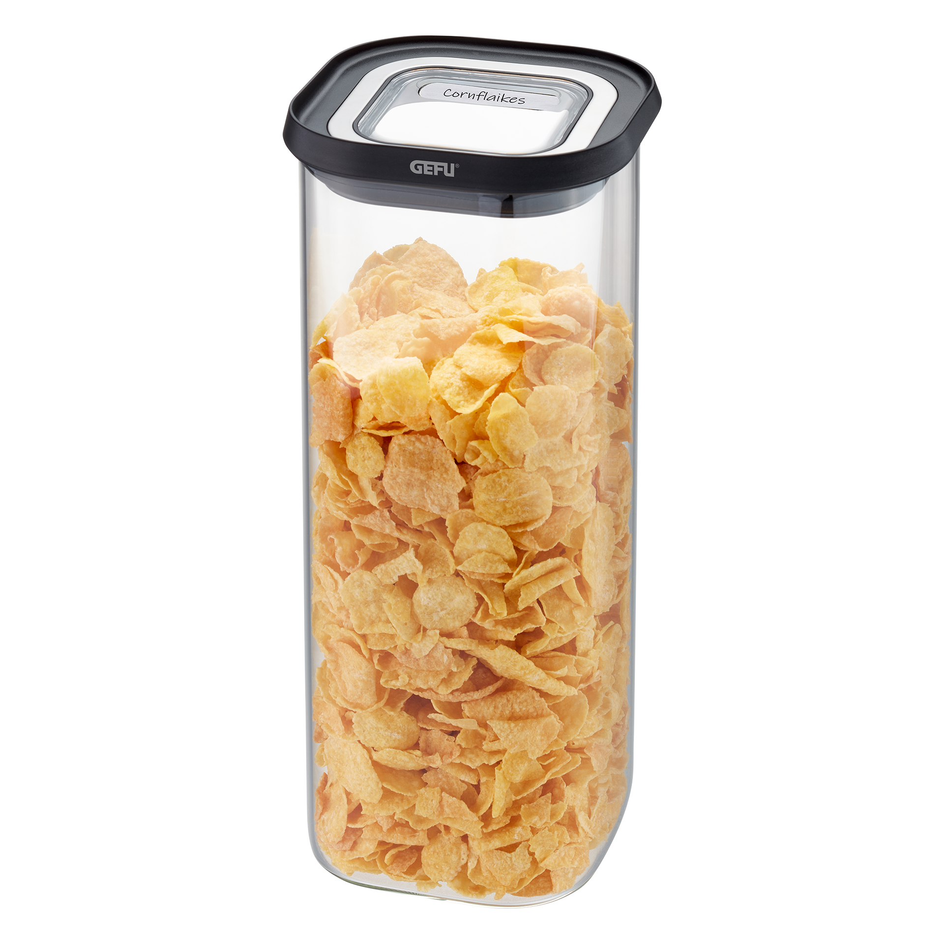 Gefu Vorratsdose Pantry Schwarz-Silber Gefu Vorratsdose Pantry Schwarz-Silber