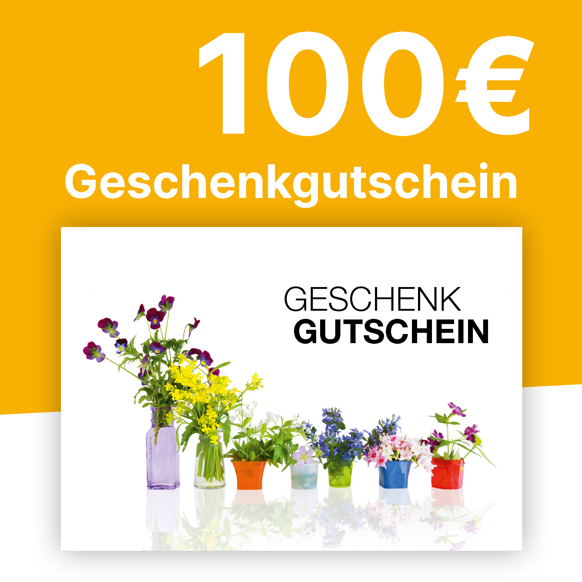 Gutschein 100,- € Gutschein 100,- €