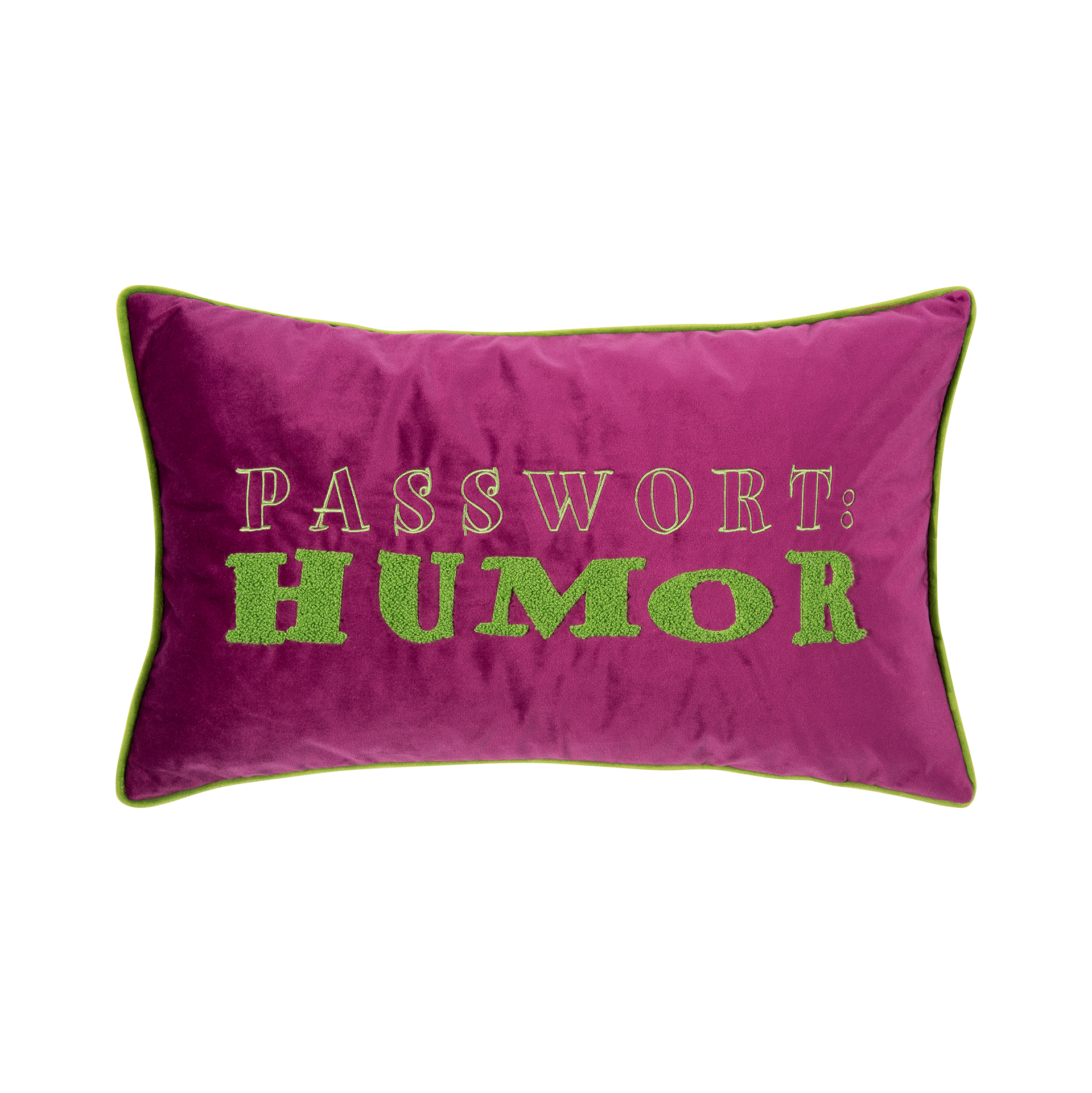 Kissenhülle Letters Green-Hot Pink 30x30cm Kissenhülle Letters Green-Hot Pink 30x30cm