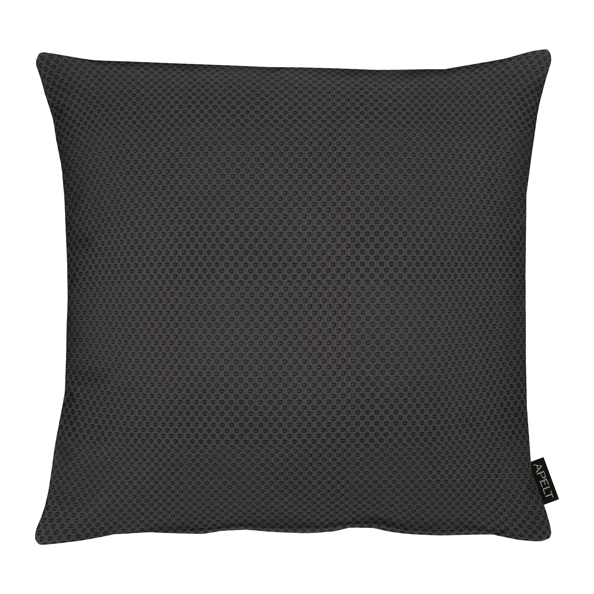 Kissen Miles schwarz / anthr 45x45cm Kissen Miles schwarz / anthr 45x45cm