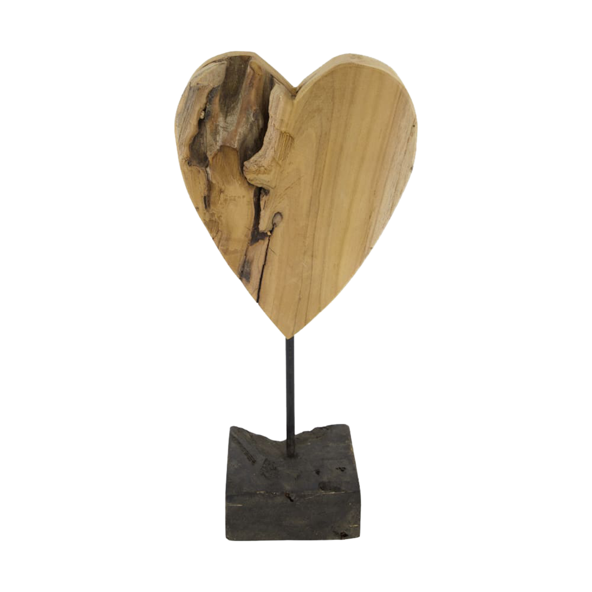 Dekoaufsteller Herz Natural Dekoaufsteller Herz Natural