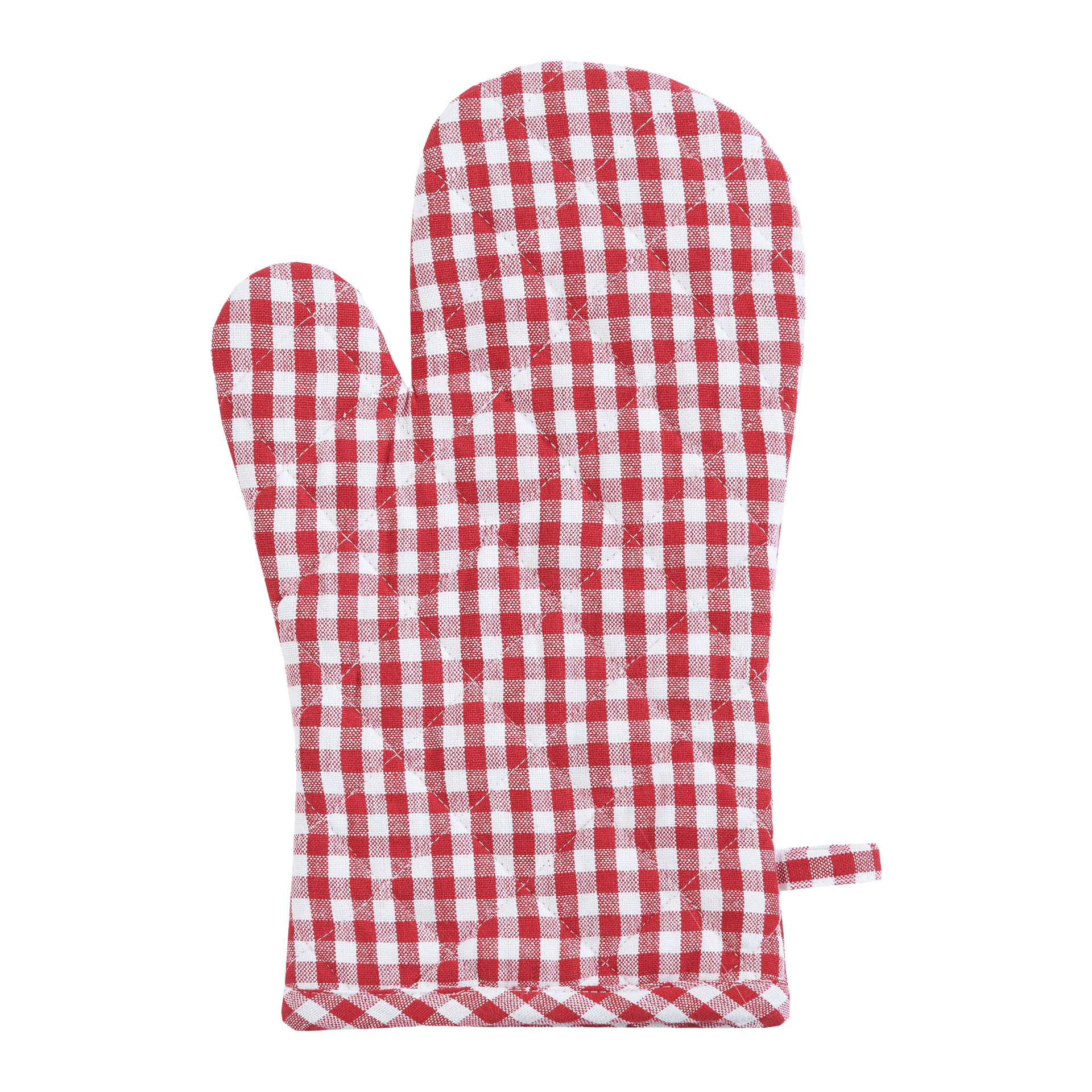 Topfhandschuh Vichy Rot Weiß 18x30 Topfhandschuh Vichy Rot Weiß 18x30