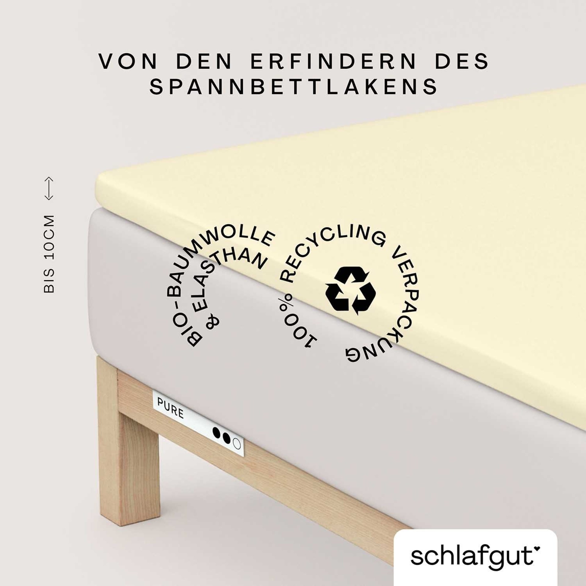 Spannbetttuch 180-200x200-220cm Yellow Light Spannbetttuch 180-200x200-220cm Yellow Light