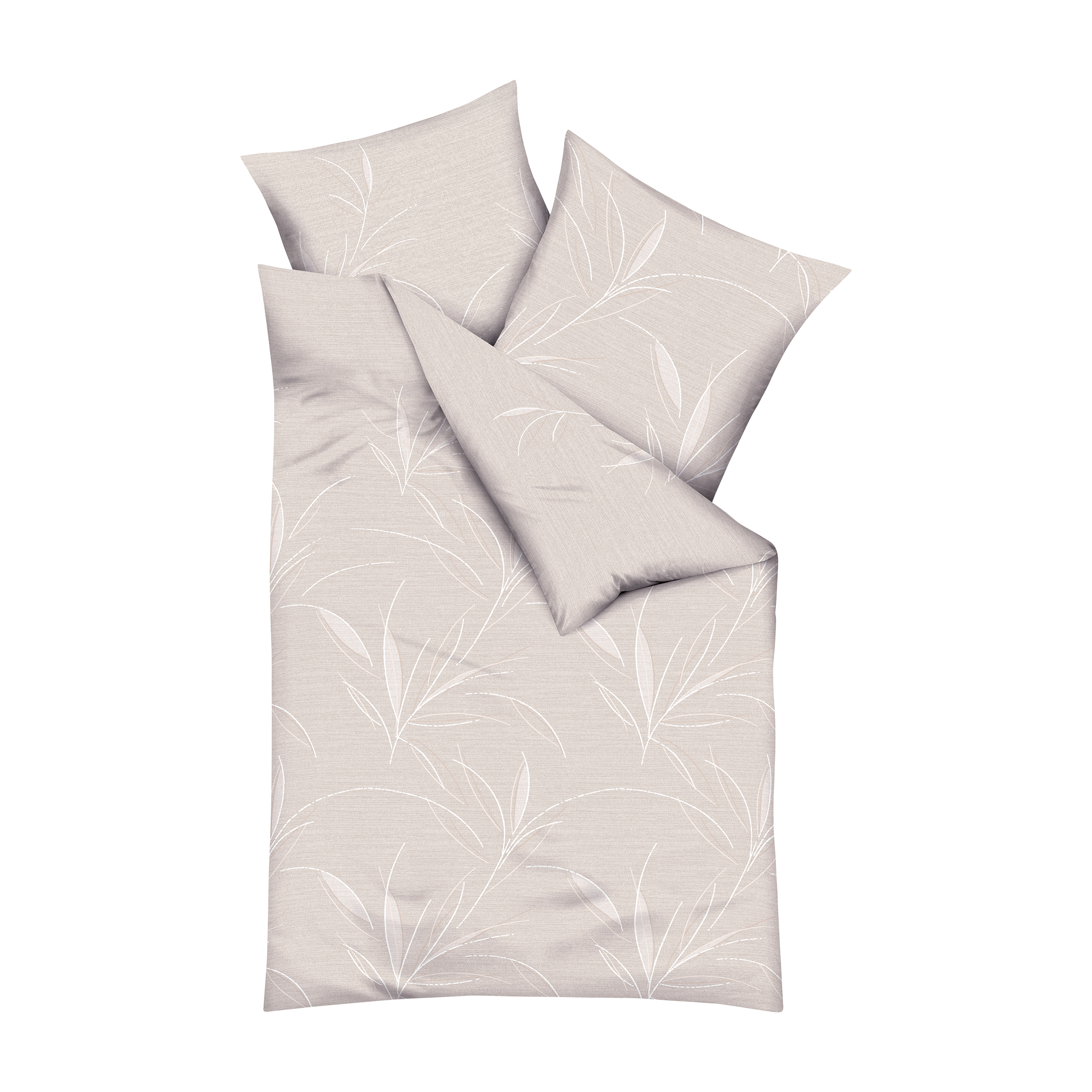 Satin Bettwäsche Organic Natur 135x200cm Satin Bettwäsche Organic Natur 135x200cm