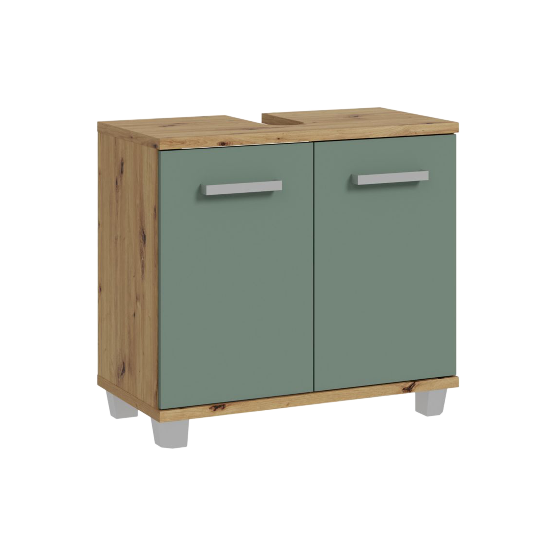 Waschbeckenunterschrank Velasco Grün 34.8*68.6*62 Waschbeckenunterschrank Velasco Grün 34.8*68.6*62