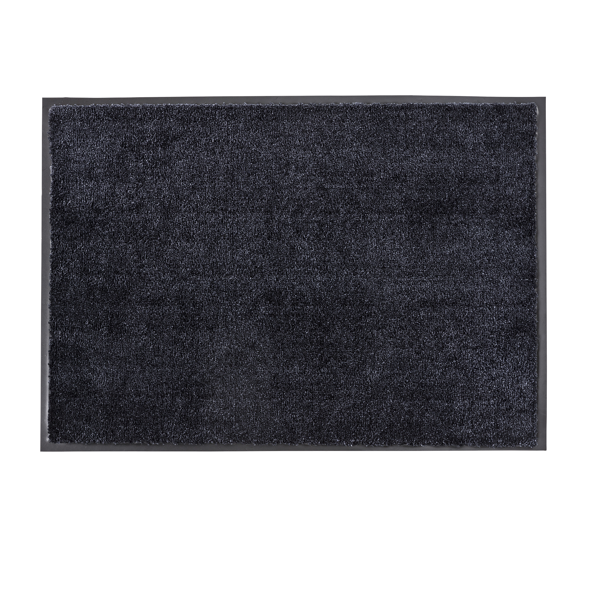 SCHÖNER WOHNEN-Kollektion Fußmatte Miami 50x70 Anthrazit-Schwarz-uni