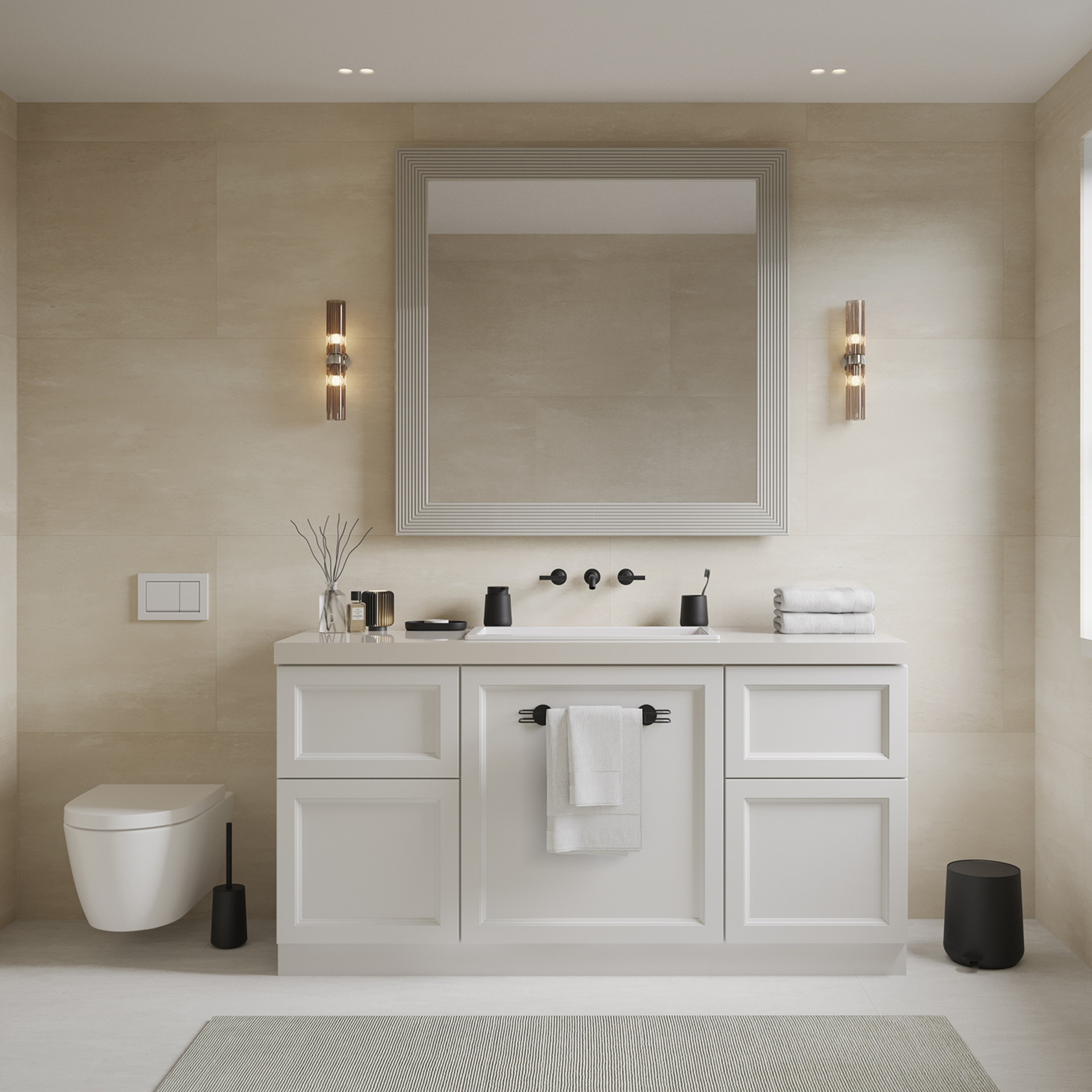 Smedbo WC-Bürste BB Free Schwarz Smedbo WC-Bürste BB Free Schwarz