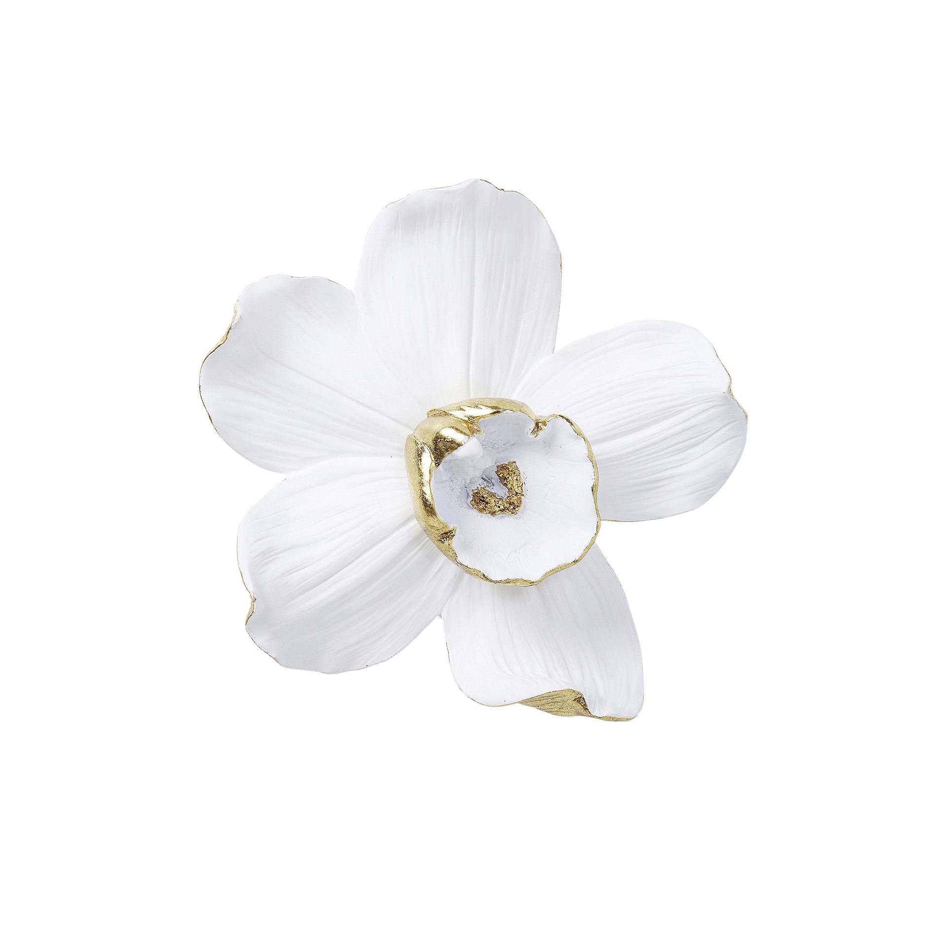 Kare Wanddeko Orchid Weiß
