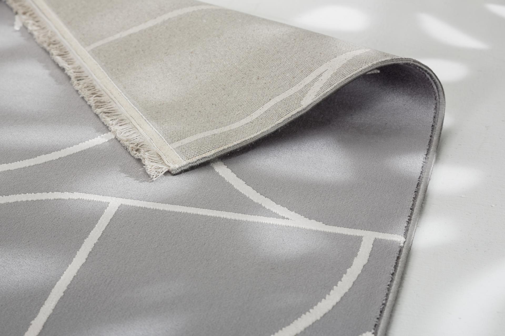SCHÖNER WOHNEN-Kollektion Teppich Magic 80x150cm Silber SCHÖNER WOHNEN-Kollektion Teppich Magic 80x150cm Silber