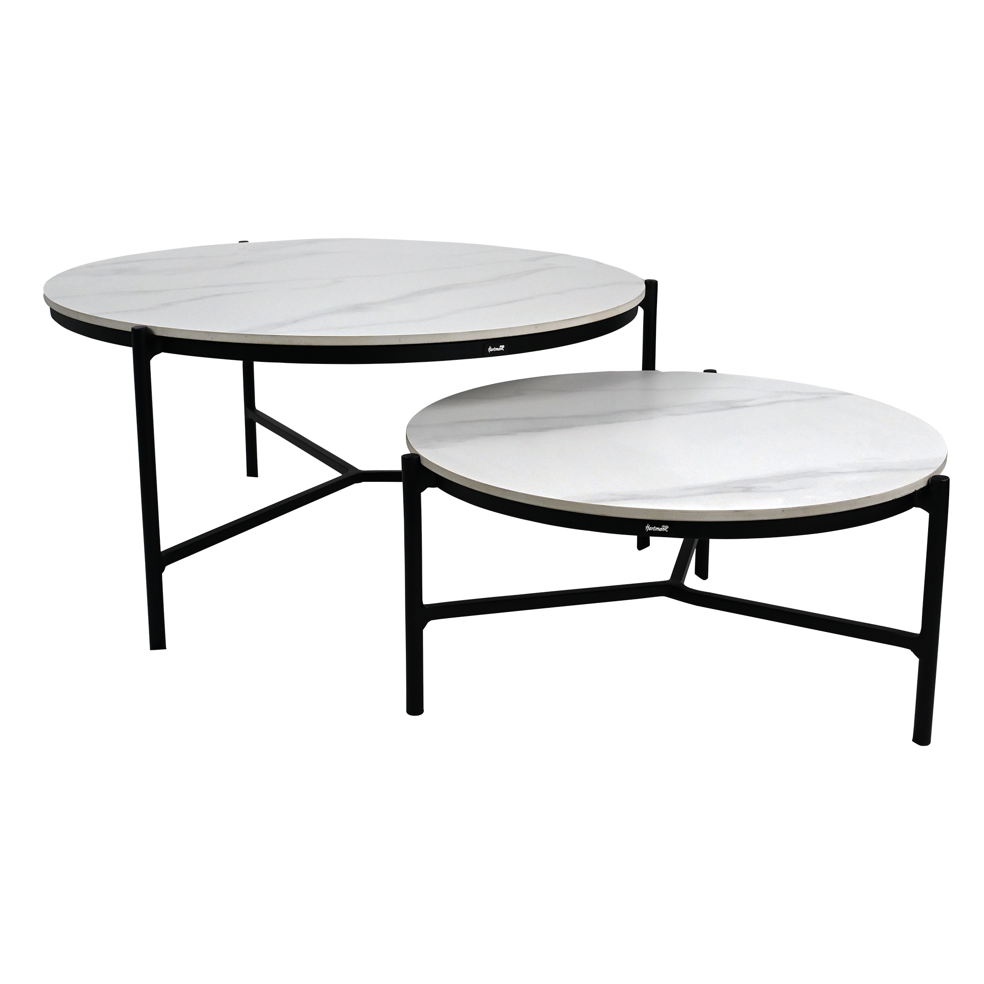 Couchtisch-Set Cameron 2-teilig Weiß Couchtisch-Set Cameron 2-teilig Weiß