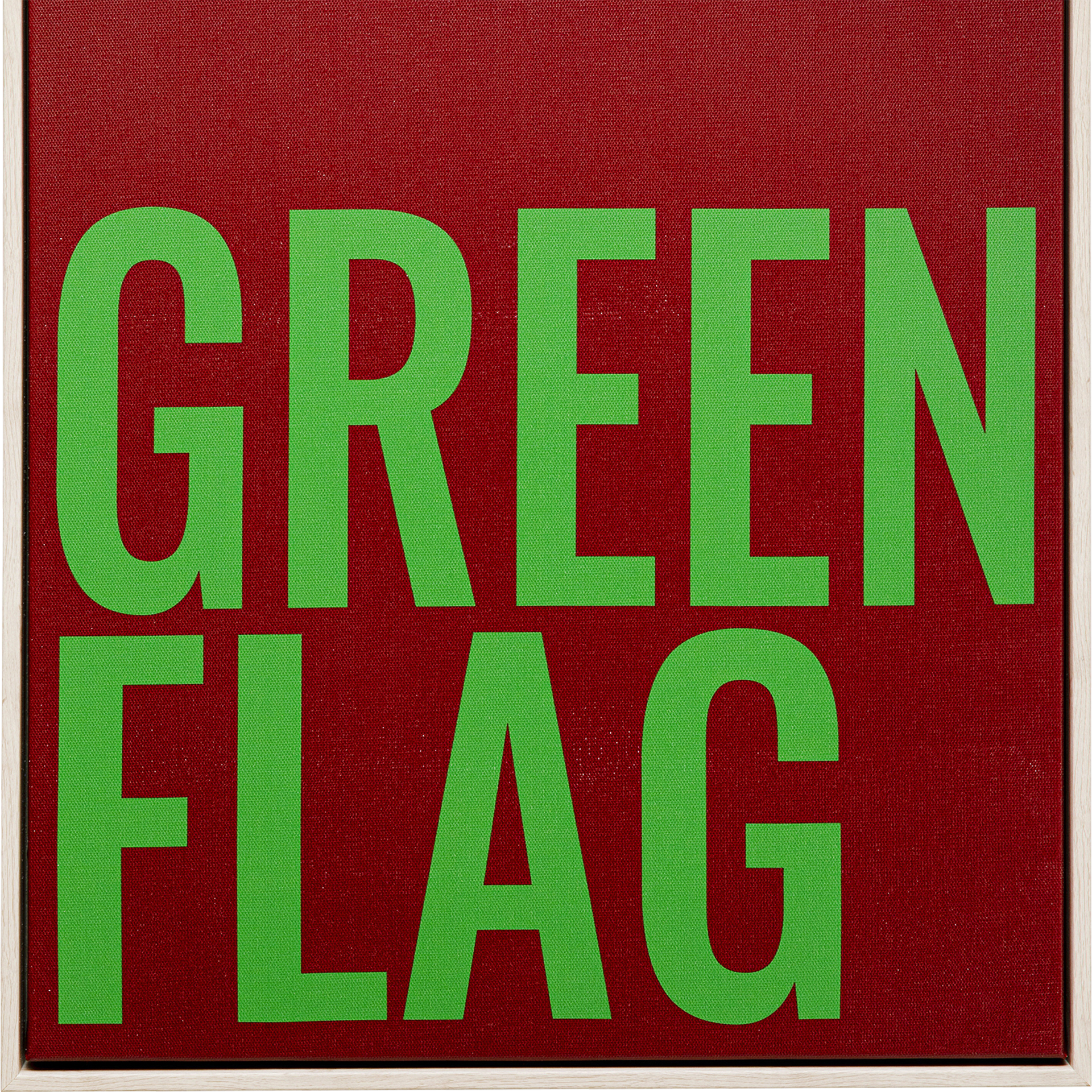 Kare Bild Green Flag Braun Kare Bild Green Flag Braun