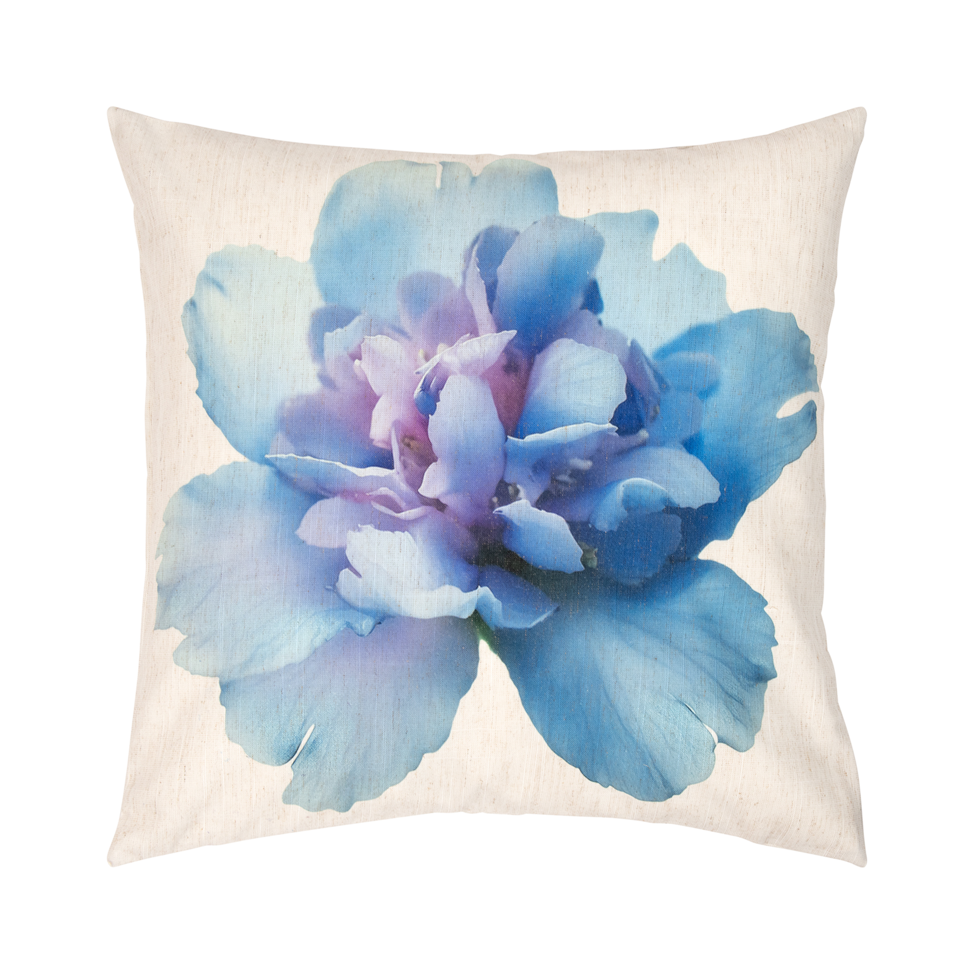 Kissenhülle Flower Blue 45x45cm