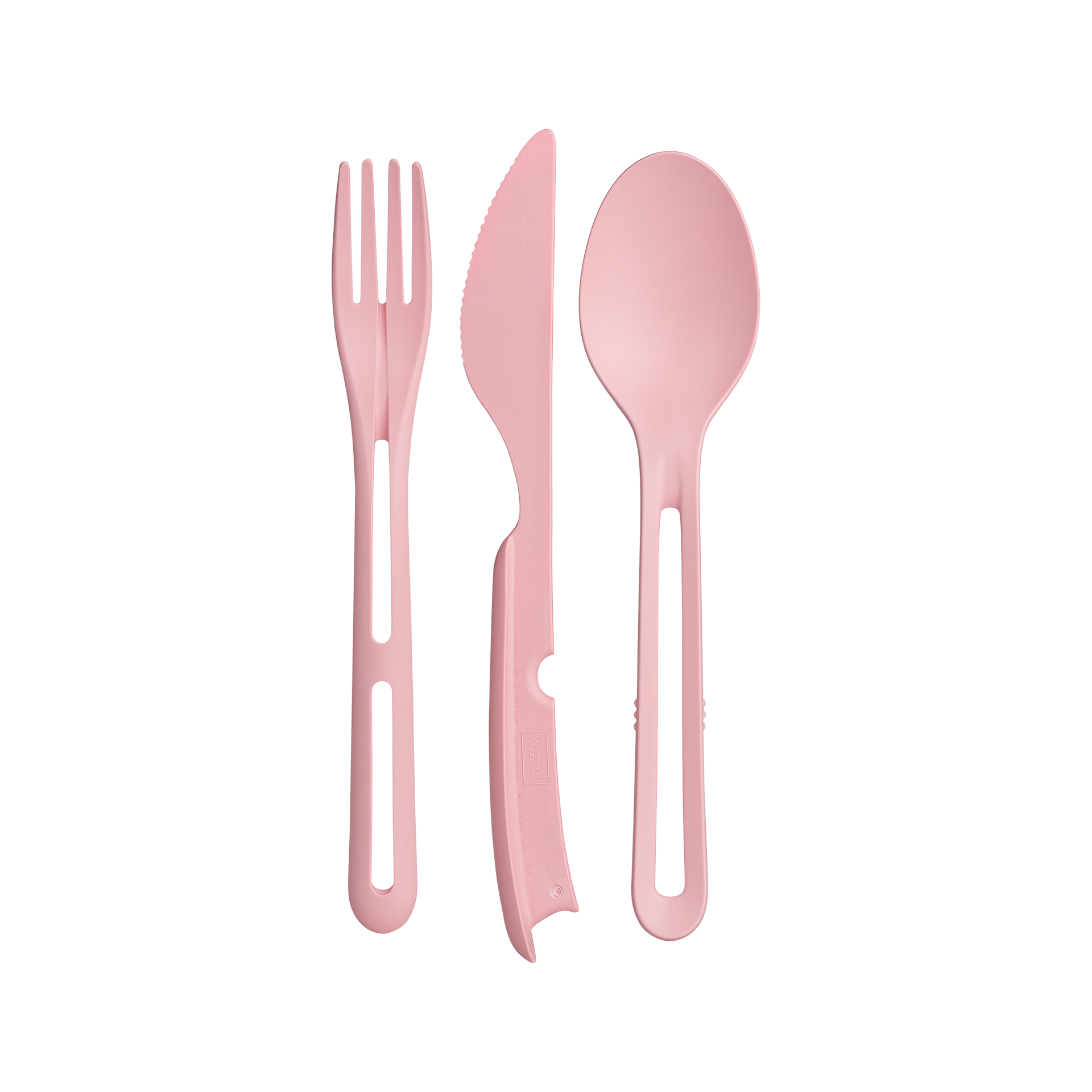 Besteck-Set Klikk Sweet Pink