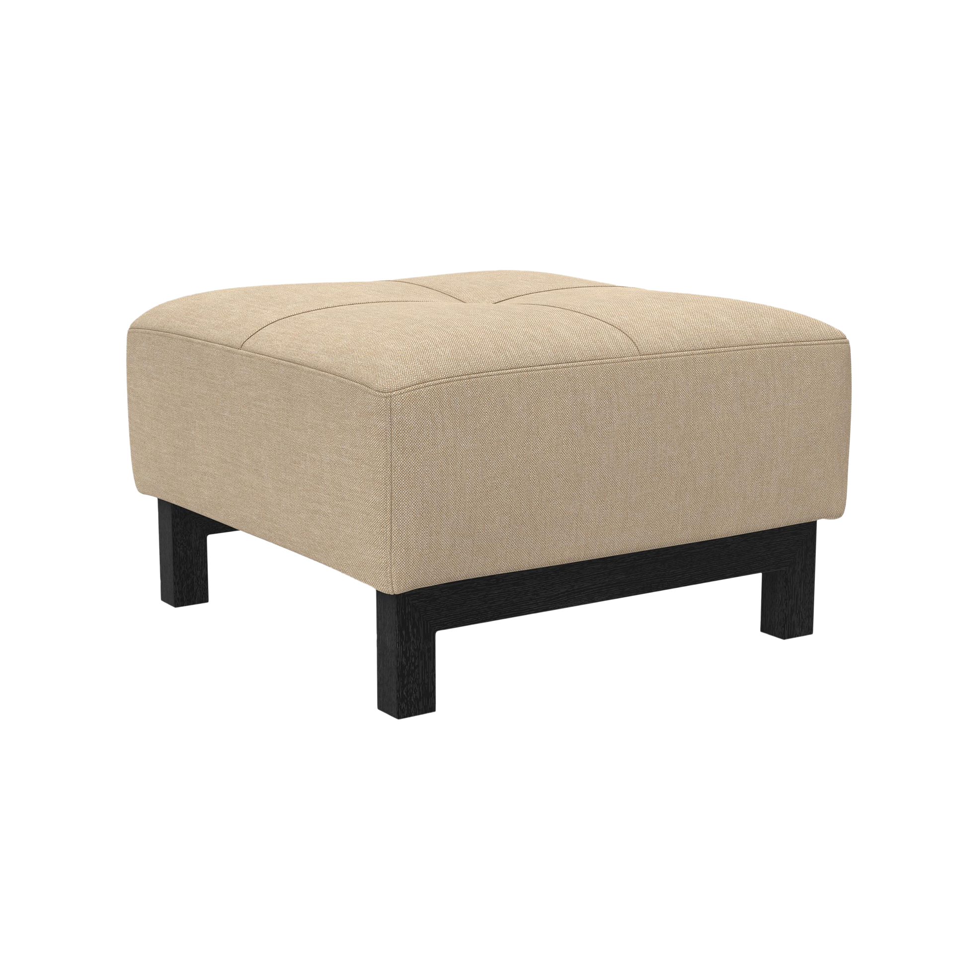 INNOVATION LIVING Hocker Bifrost Bezug Mocha Gestell Schwarz INNOVATION LIVING Hocker Bifrost Bezug Mocha Gestell Schwarz