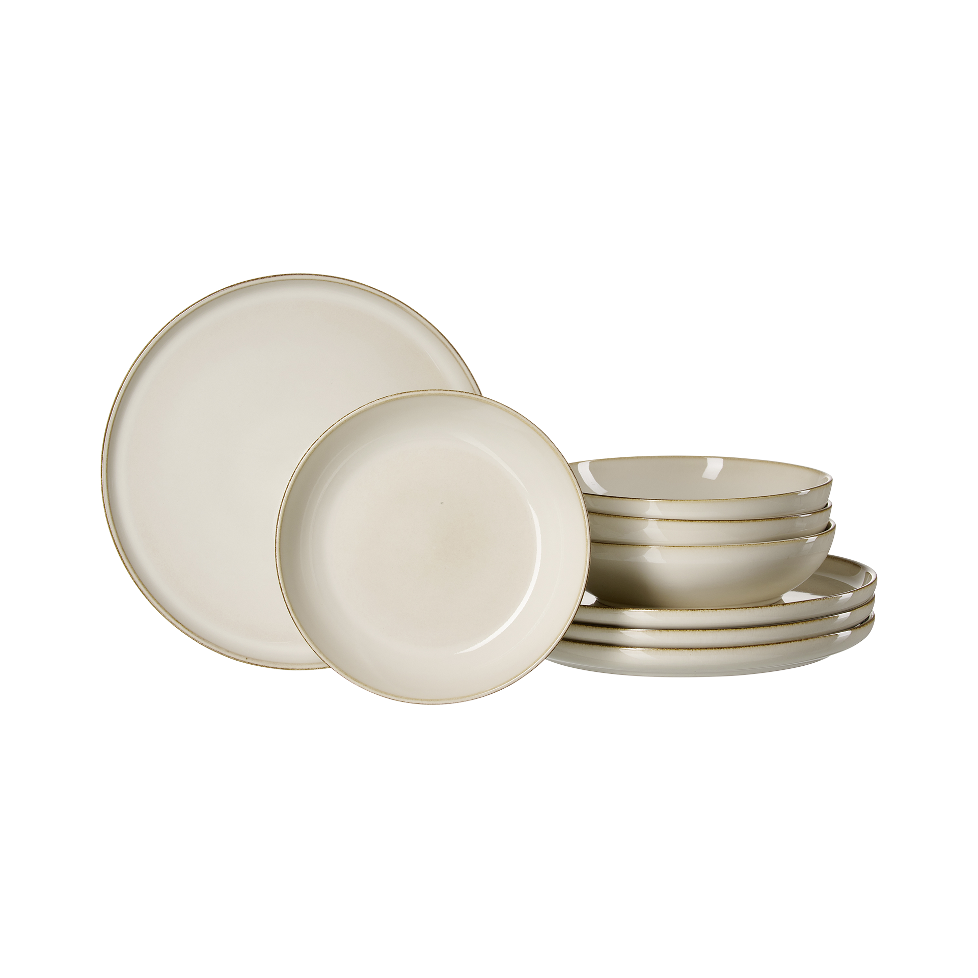 Tafelservice Olivia 8-teilig Beige Tafelservice Olivia 8-teilig Beige